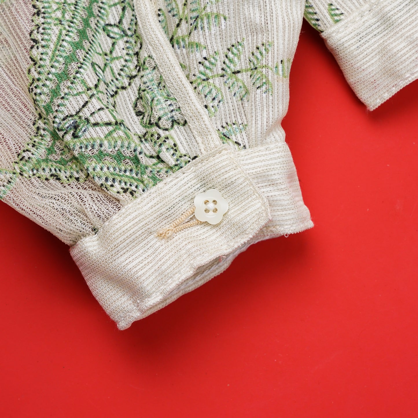 Emiria Jacket Suji Ijo - MATA CLOTHiER