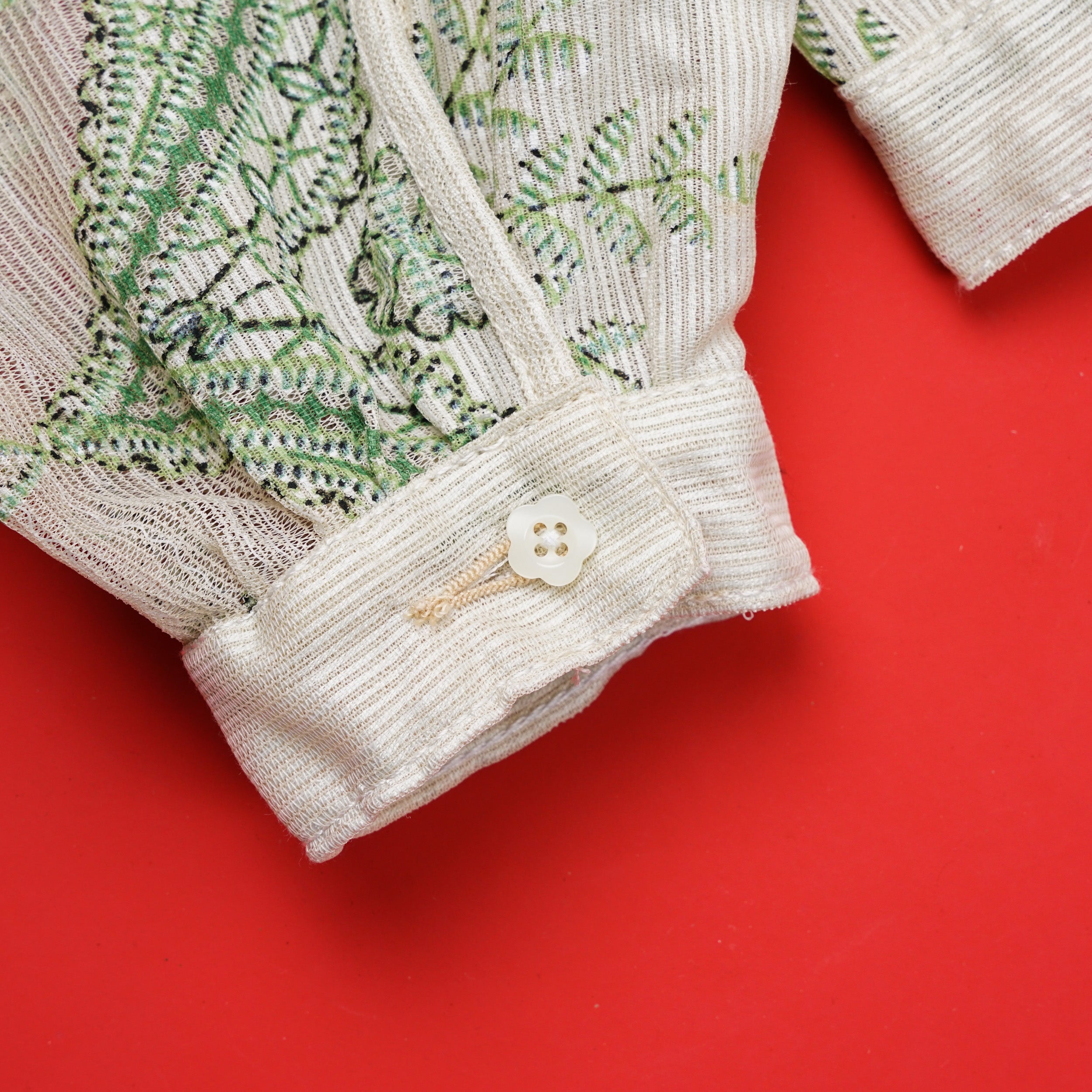 Emiria Jacket Suji Ijo - MATA CLOTHiER