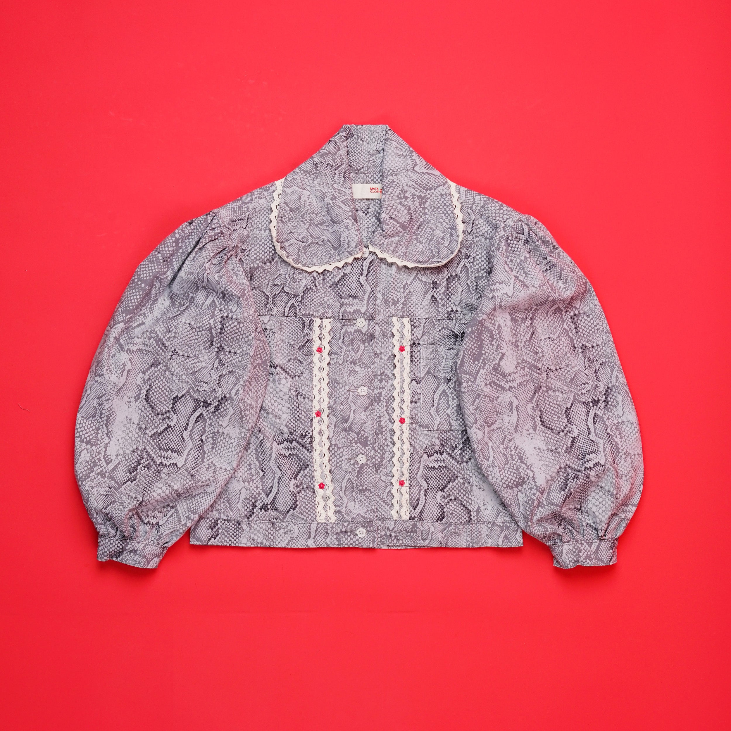 Emiria Jacket Ash Serpent  ✺ MATA CLOTHiER