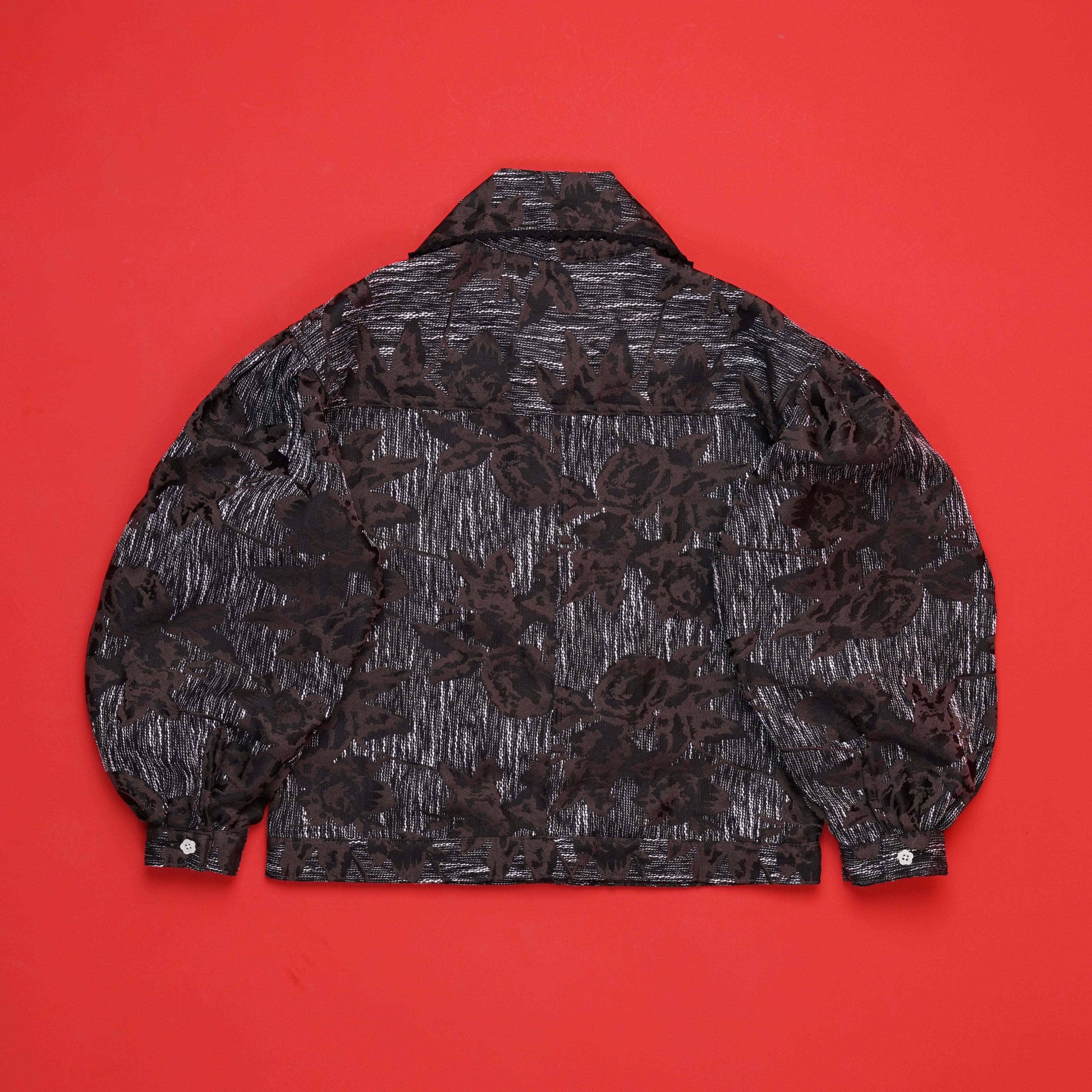 Emiria Jacket Ikat Coklat - MATA CLOTHiER