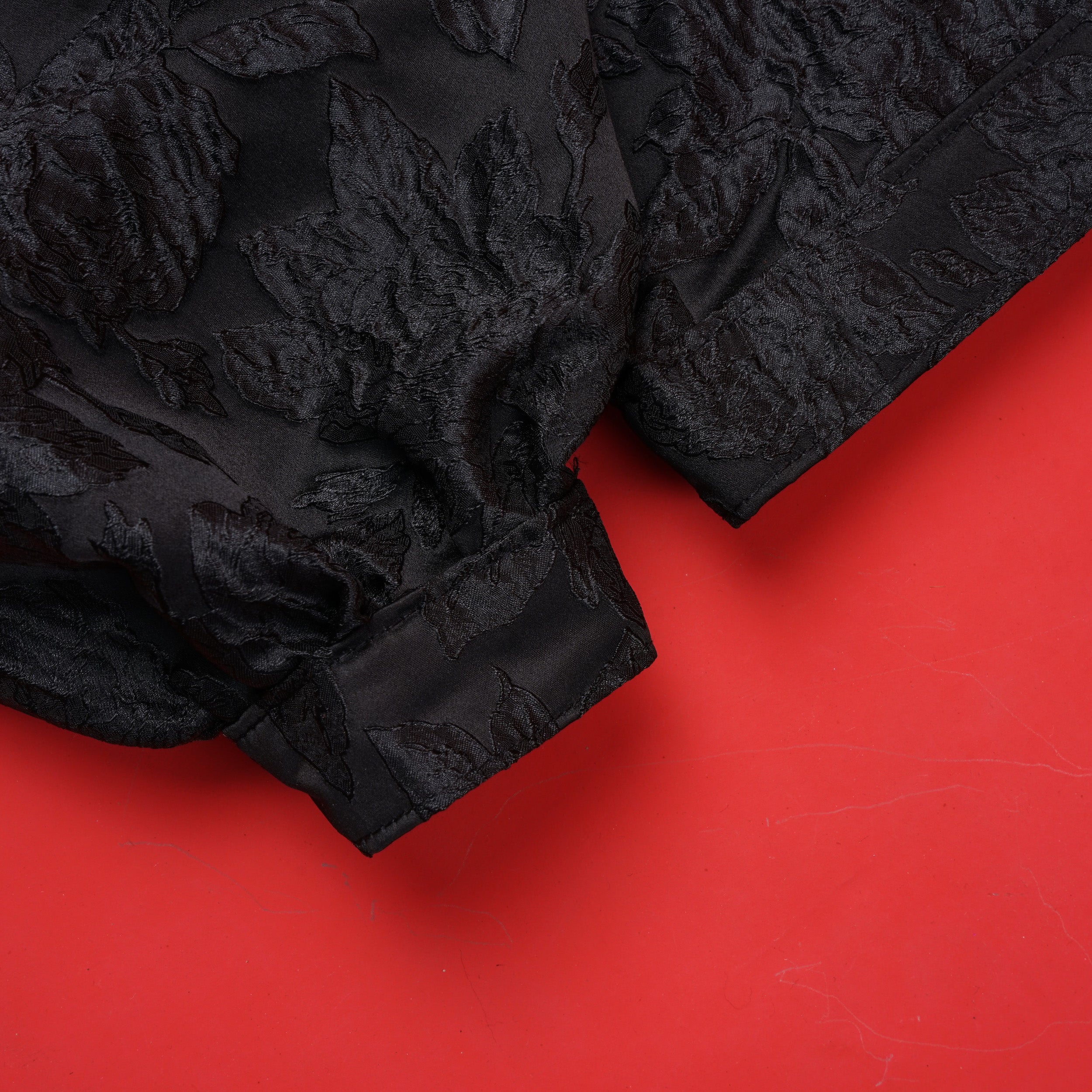 Emiria Jacket Botanica Satine - MATA CLOTHiER