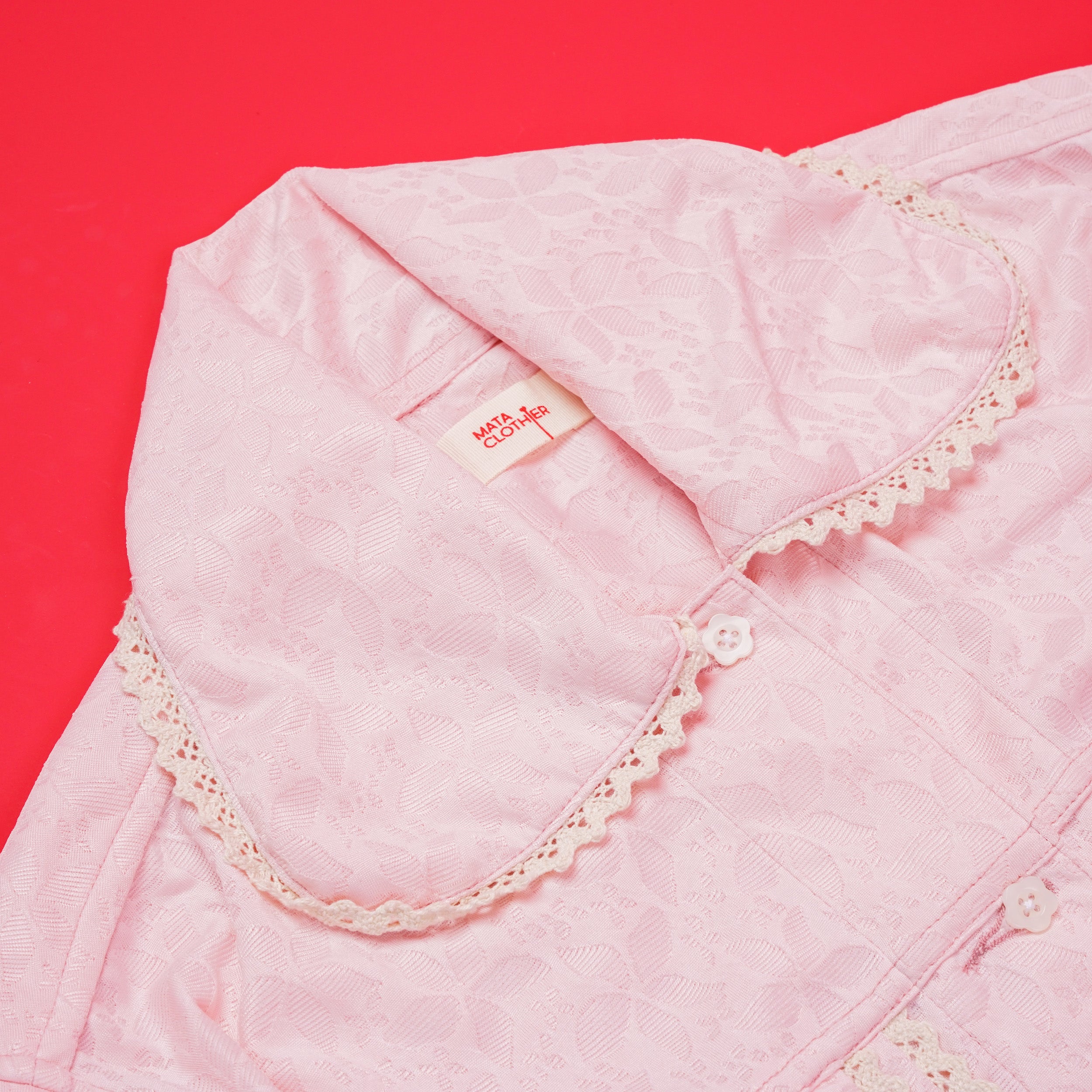 Emiria Jacket Pink Penny  ✺ MATA CLOTHiER