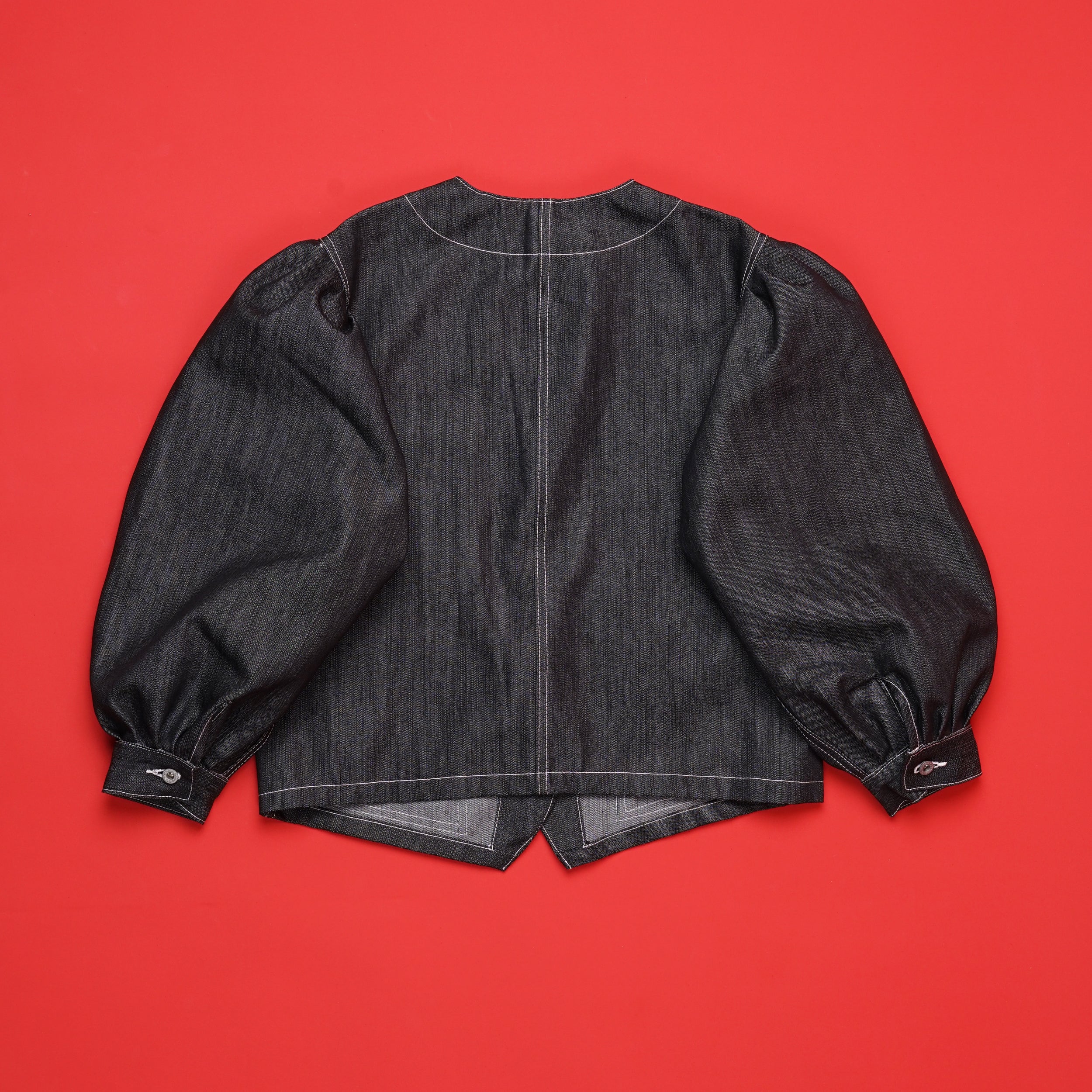 Ponita Jacket Denime - MATA CLOTHiER