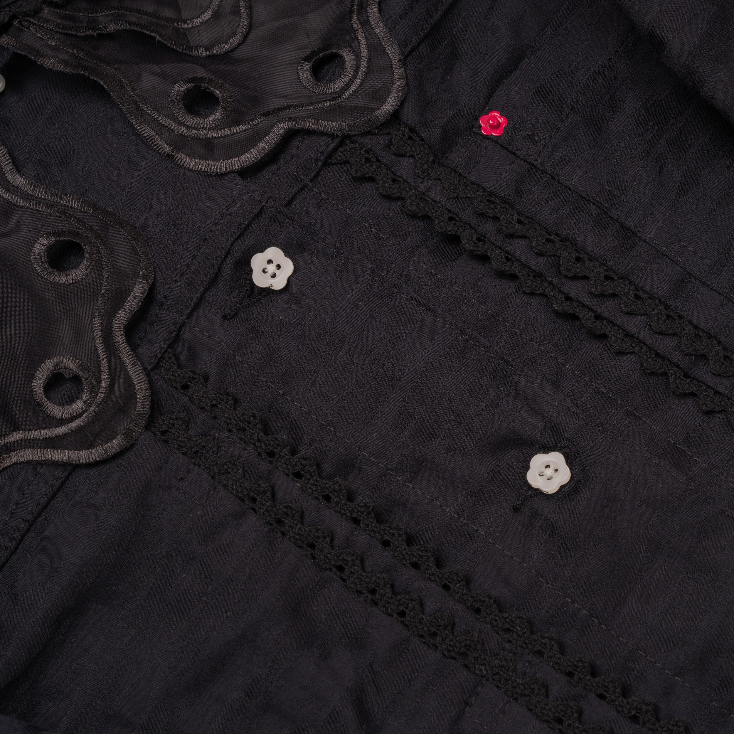 Emiria Jacket Black Purr - MATA CLOTHiER