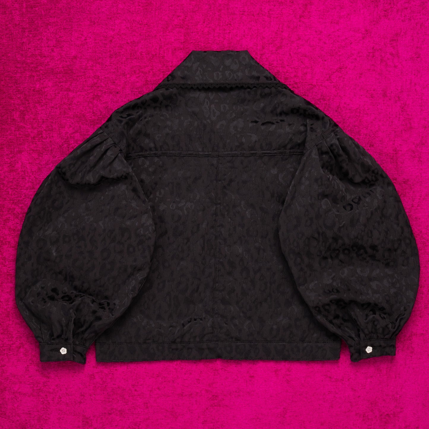Emiria Jacket Leopard Noir - MATA CLOTHiER