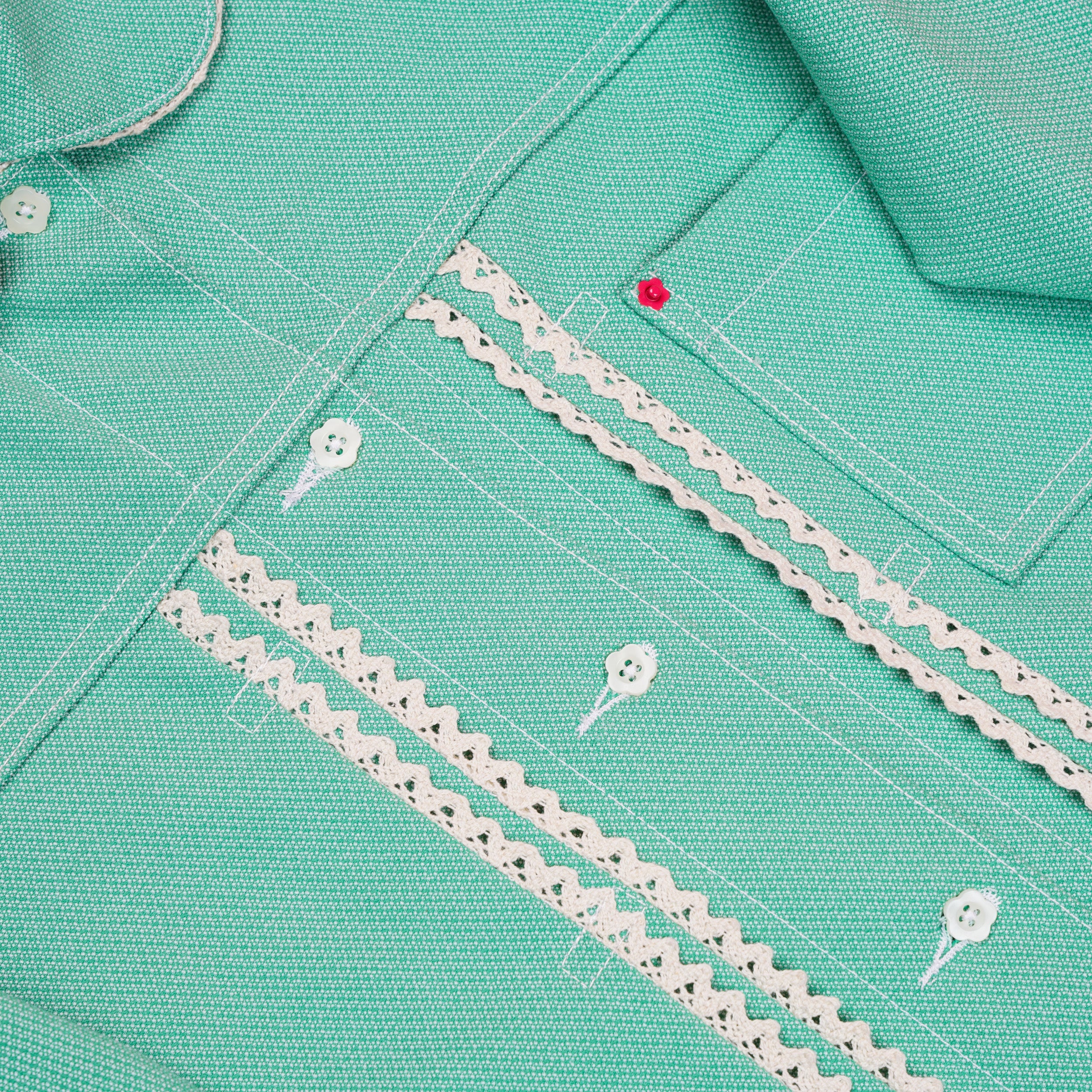 Pompe Jacket Robin Eggs ✺ MATA CLOTHiER