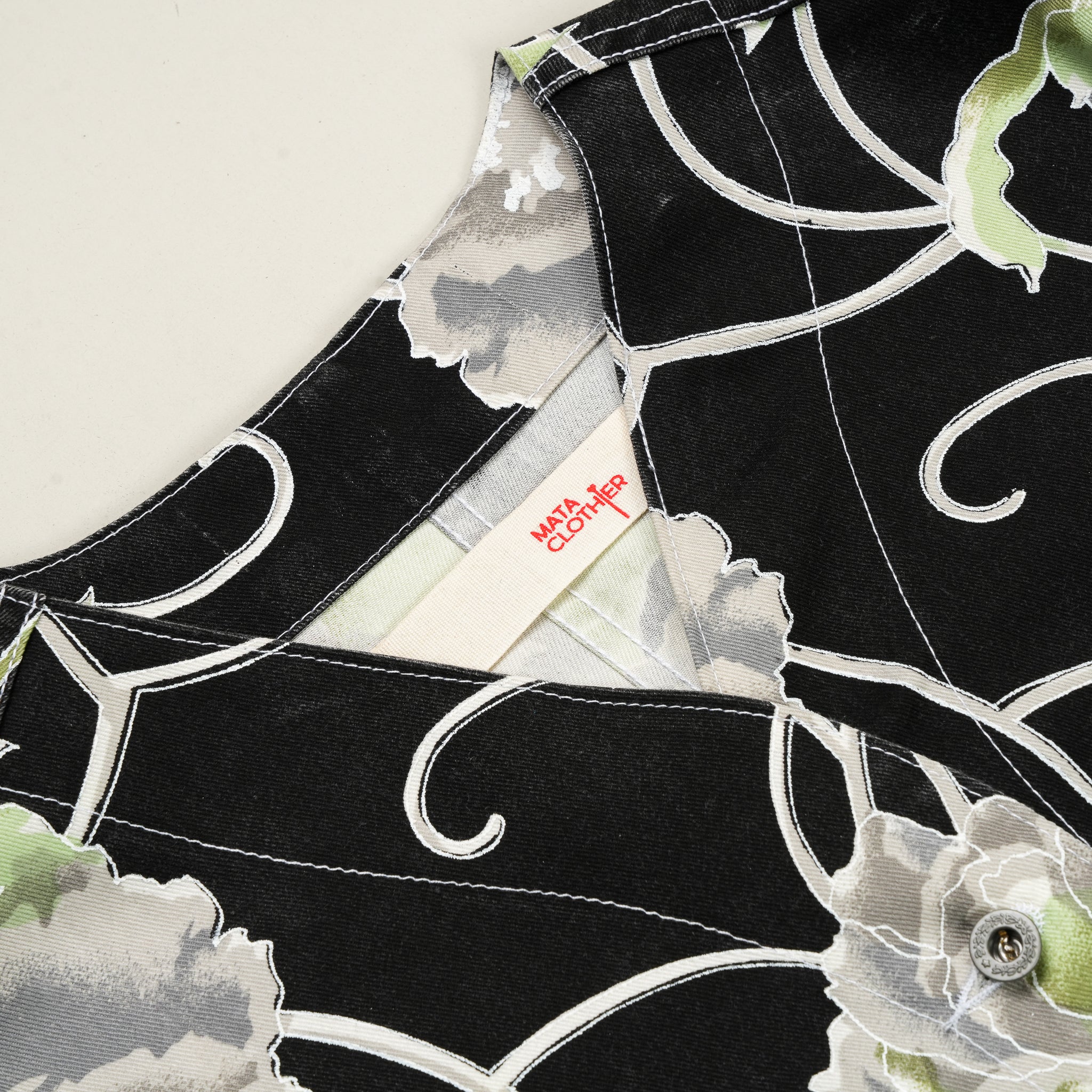 Ponita Jacket Matcha Merlot - MATA CLOTHiER