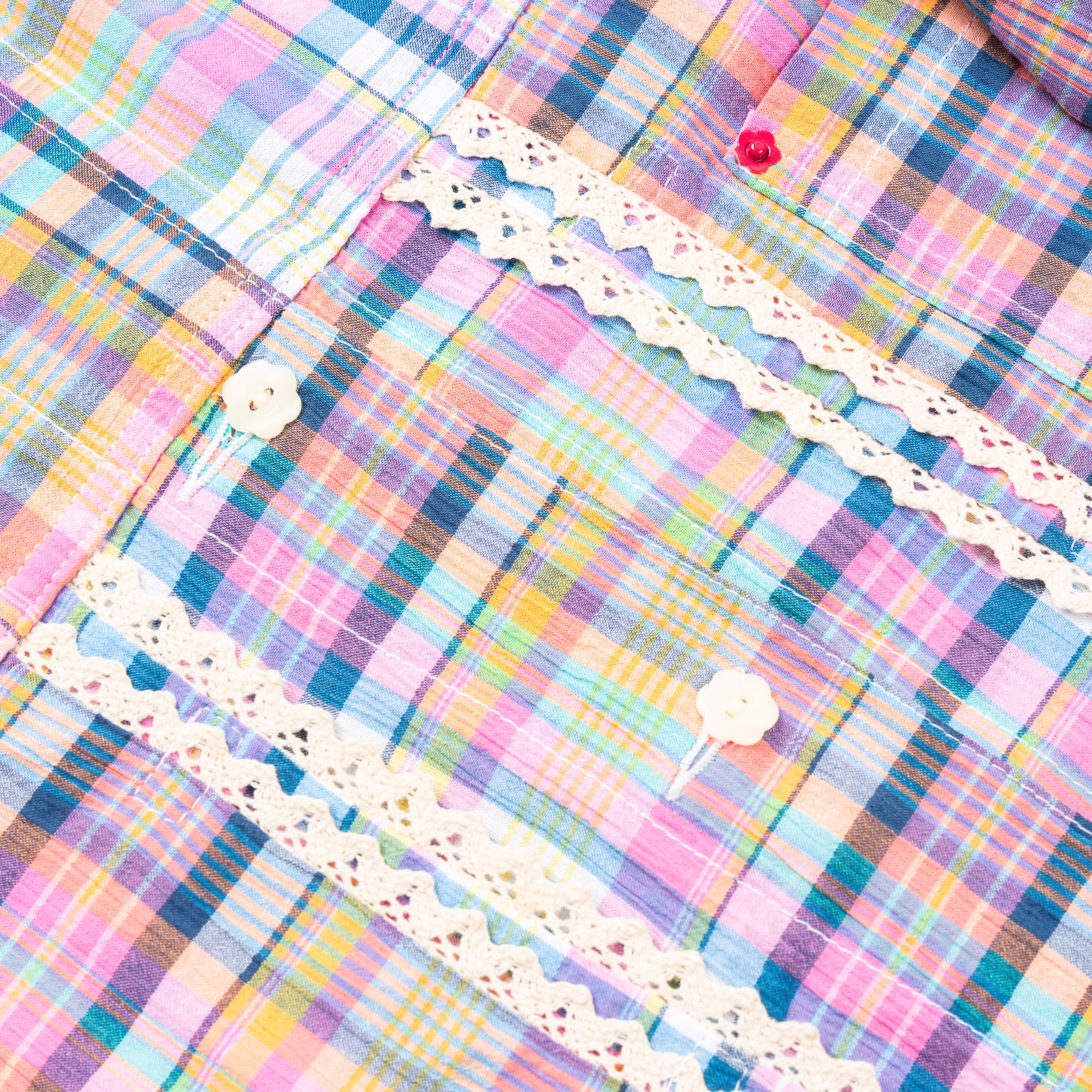 Emiria Jacket Madras Portrait ✺ MATA CLOTHiER