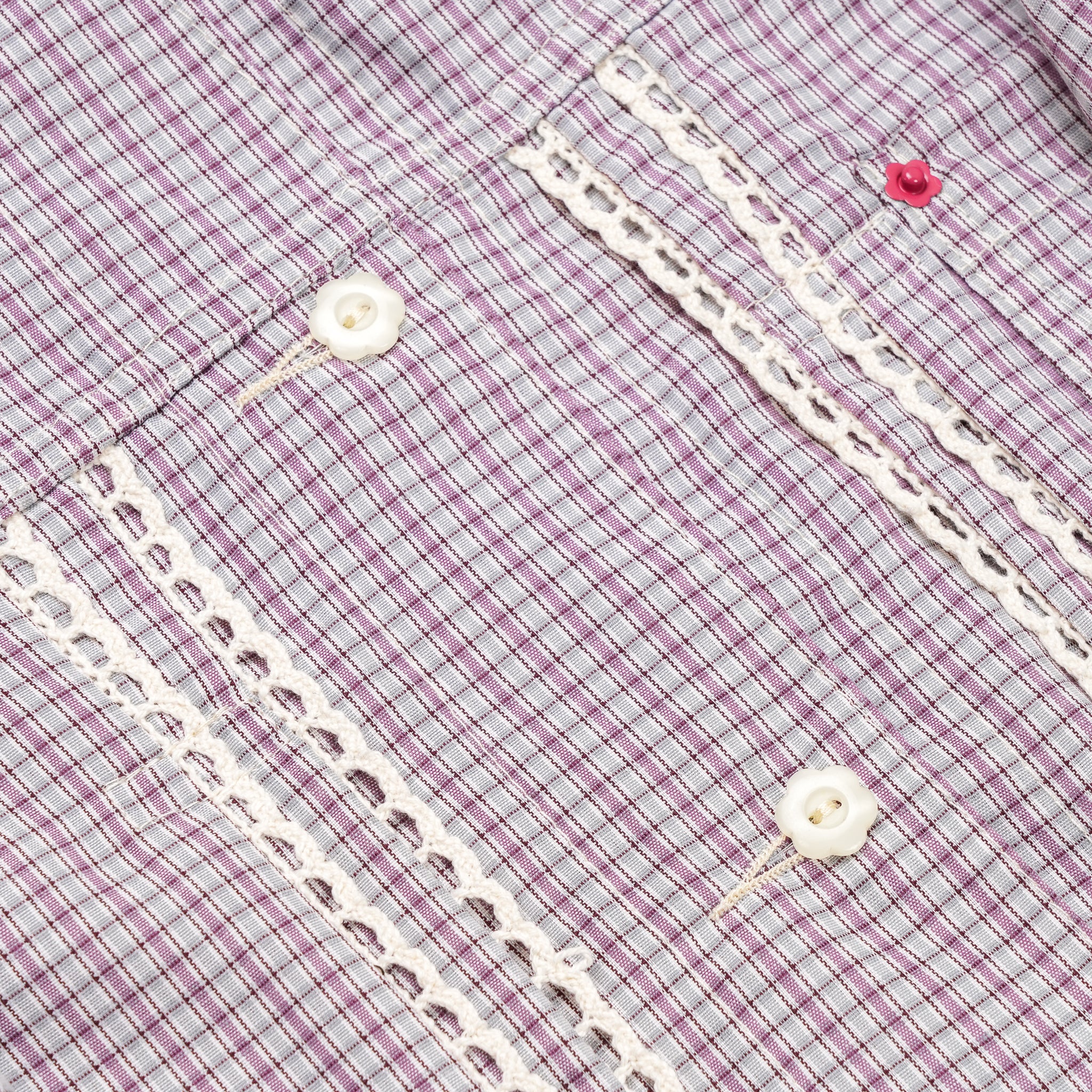 Emiria Jacket Tartan Blush ✺ MATA CLOTHiER