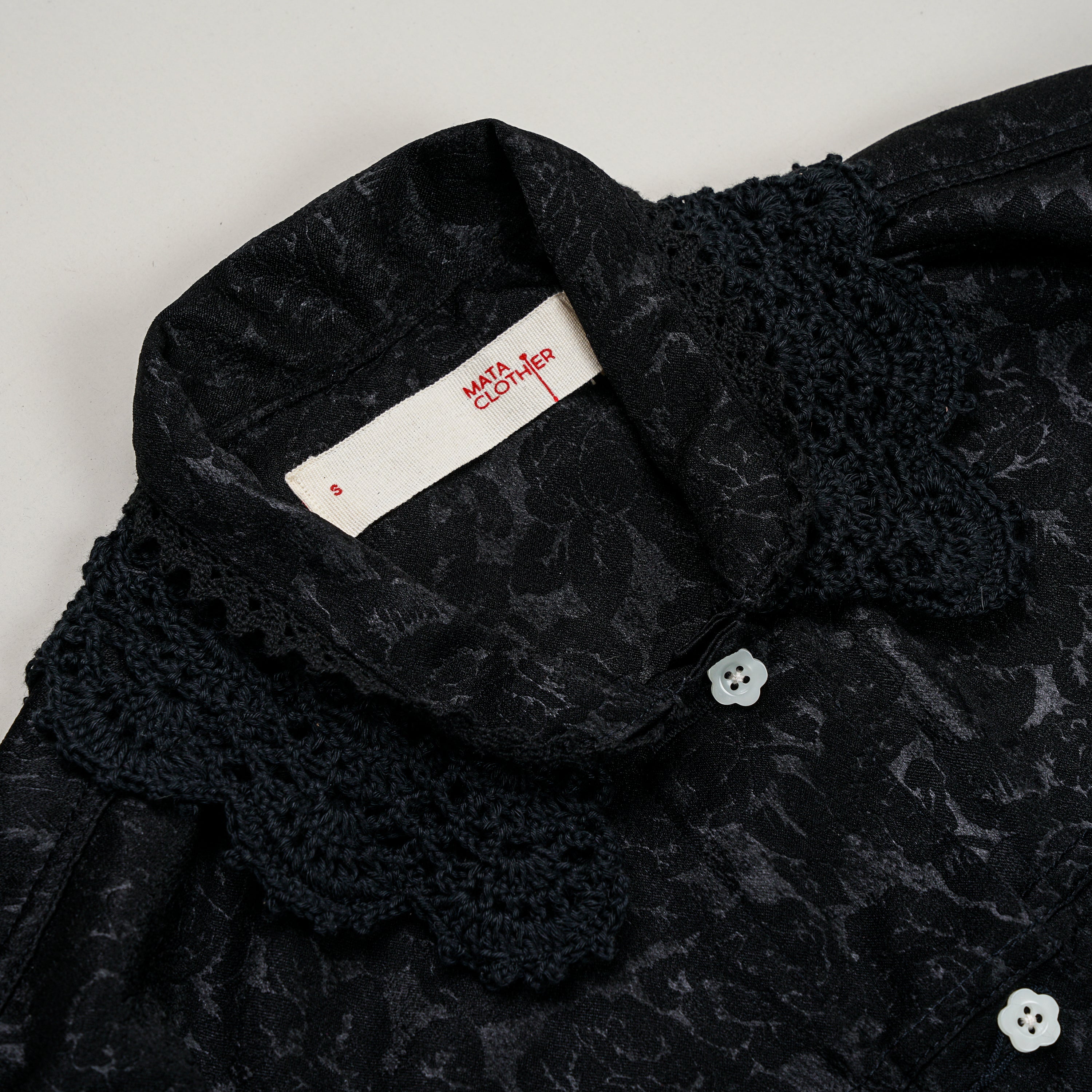 Emiria Jacket Black Petal  ✺ MATA CLOTHiER