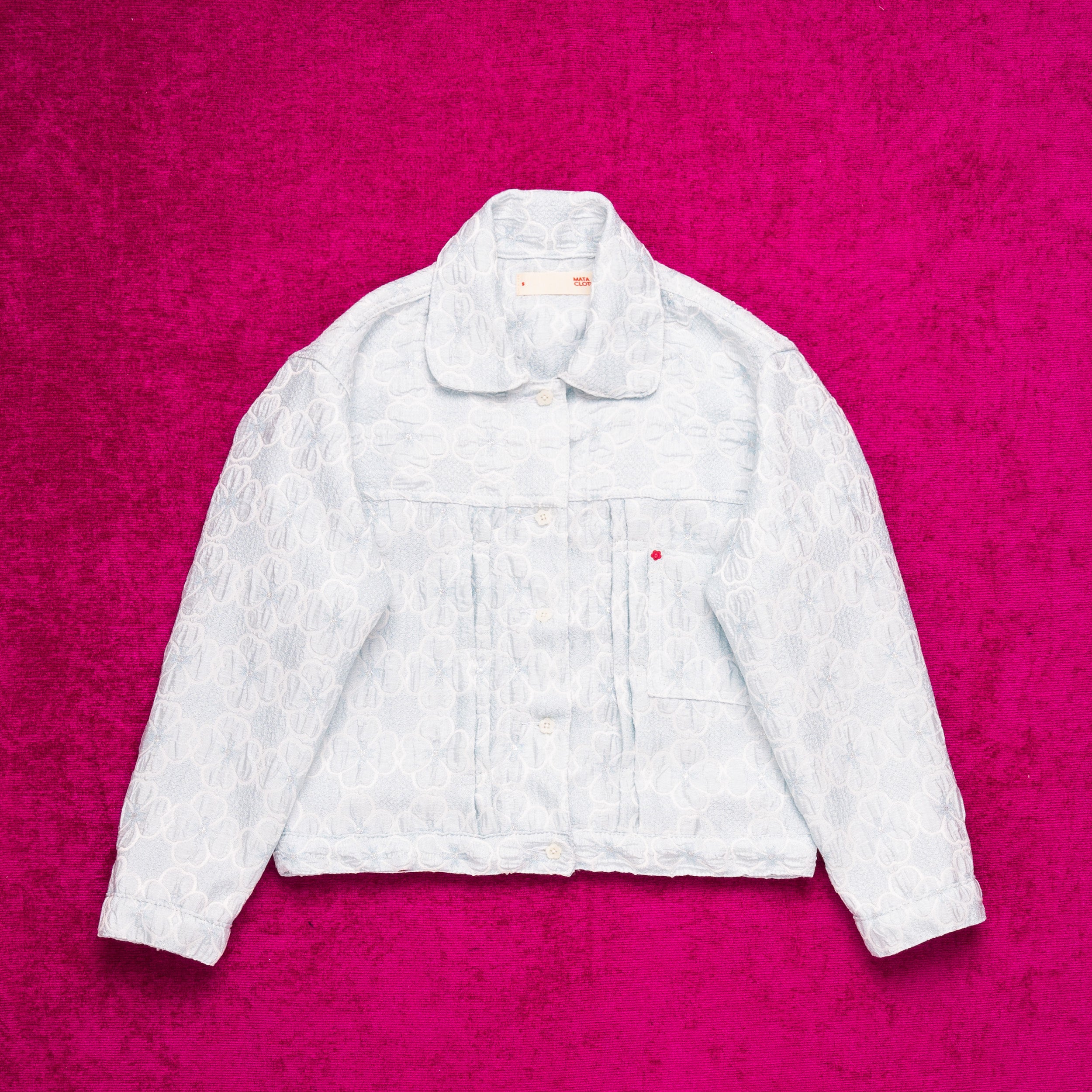 Pompe Jacket Sky Daisies  - MATA CLOTHiER