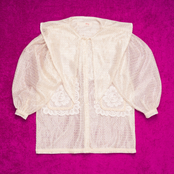Sang Dewi Blouse Honeycomb