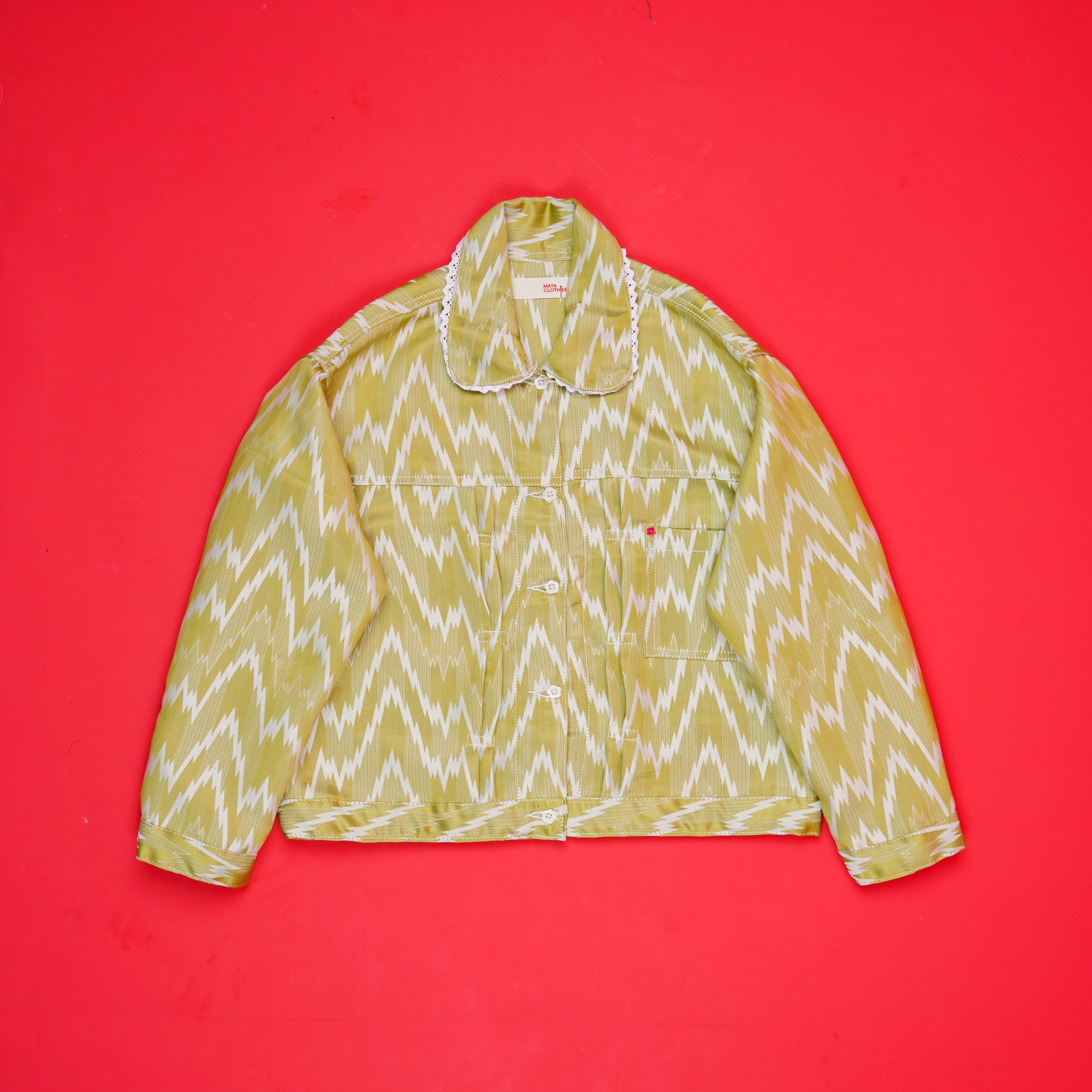 Pompe Jacket Matcha Bolt ✺ MATA CLOTHiER