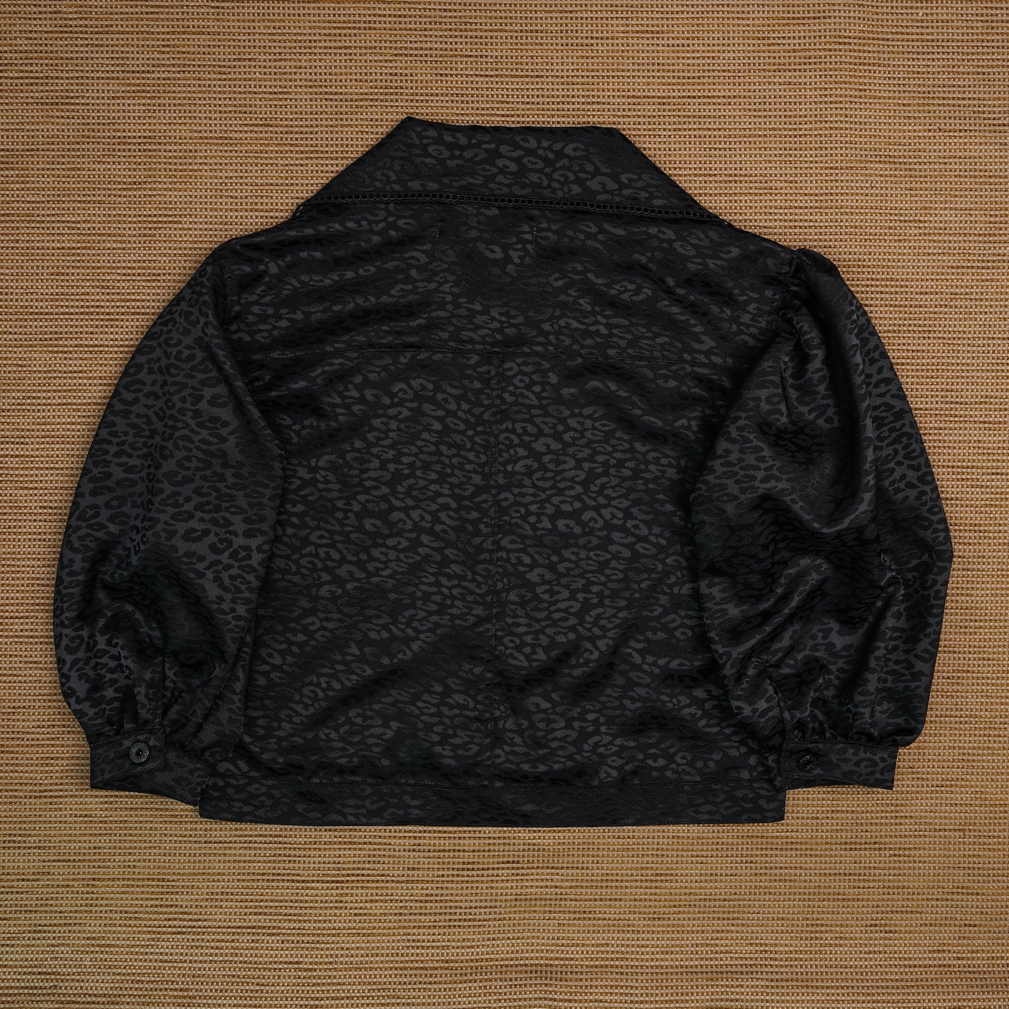 Emiria Jacket Leopard Black II - MATA CLOTHiER