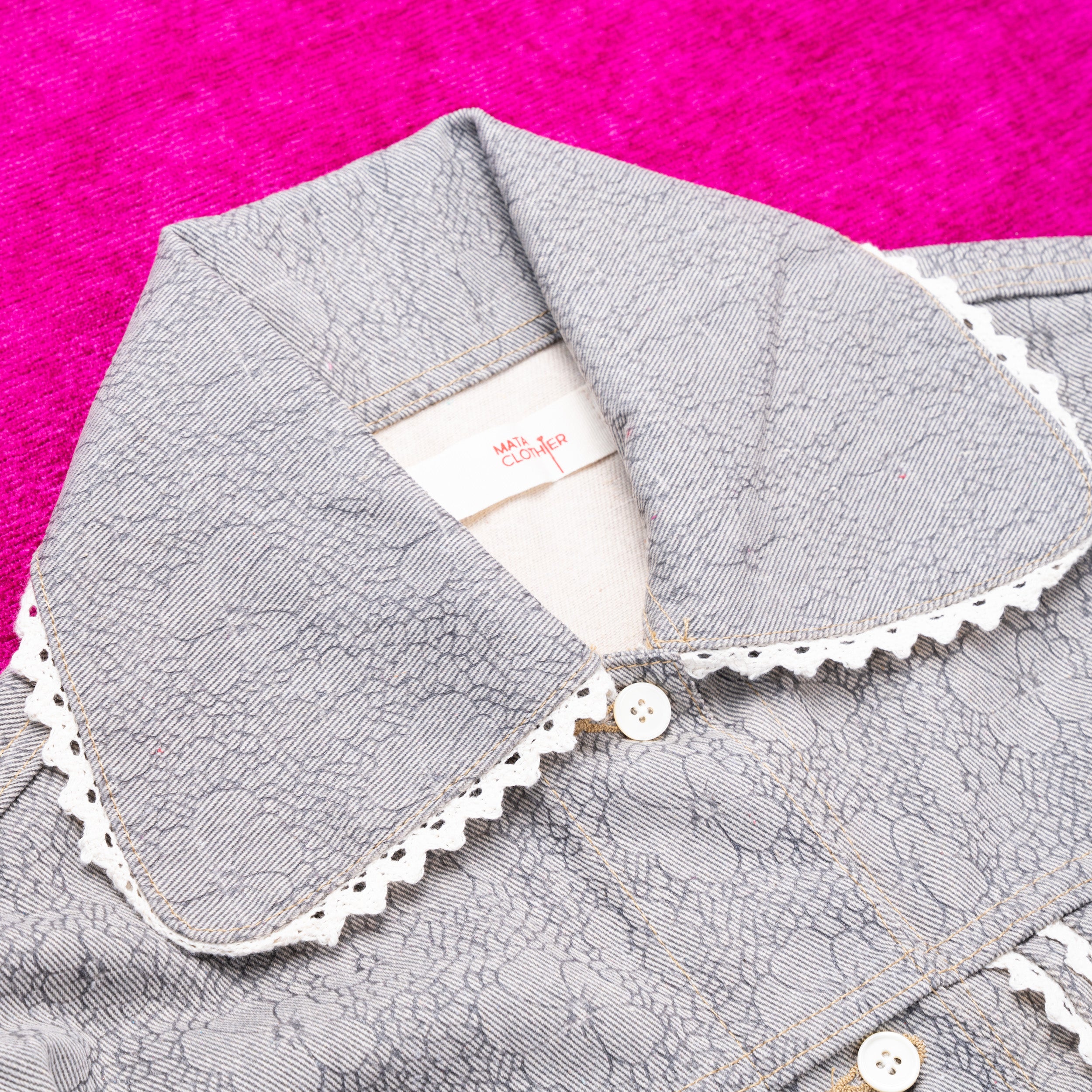 Emiria Jacket Parmelia Grey - MATA CLOTHiER