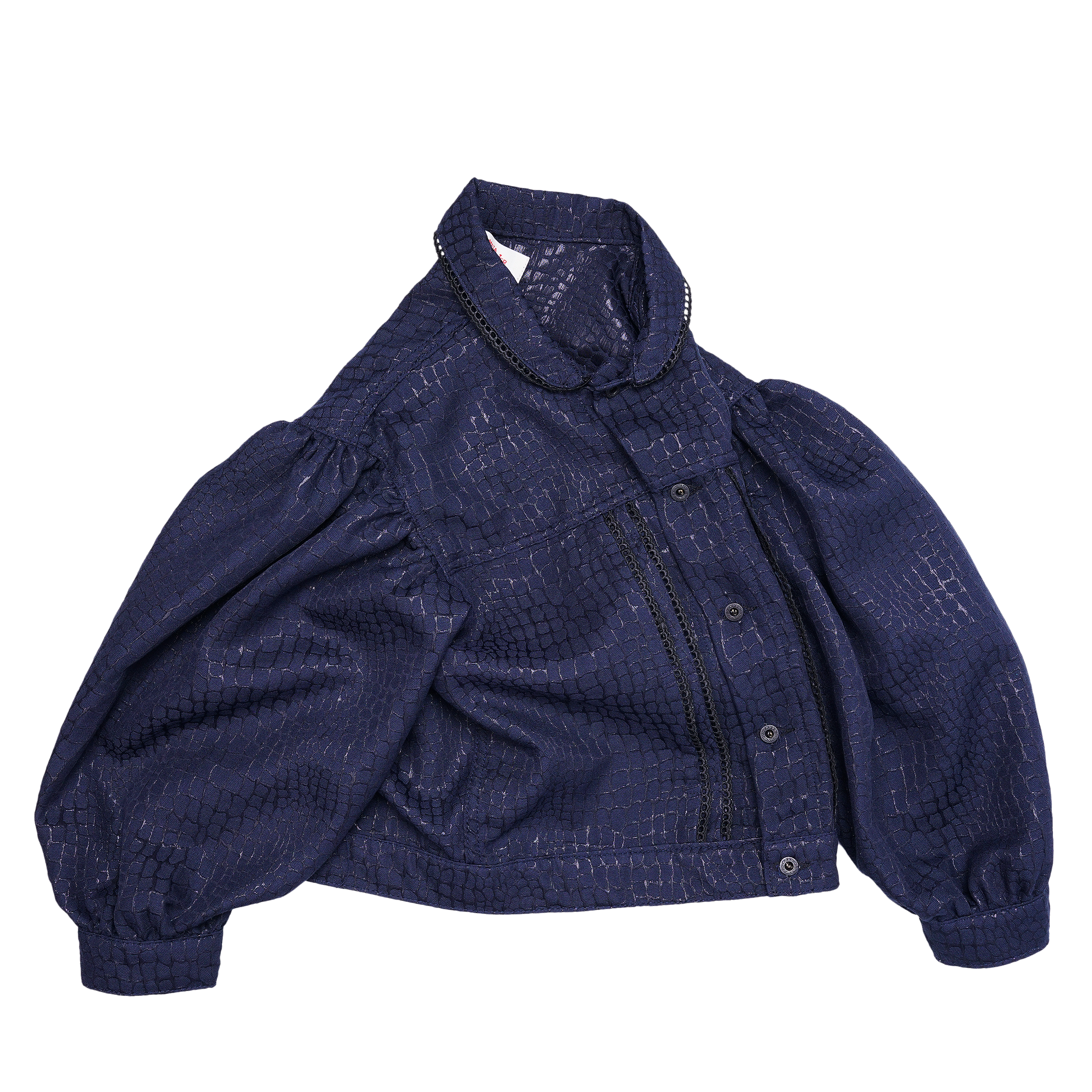 Spekta Jacket Giraffe Midnight Blue - MATA CLOTHiER