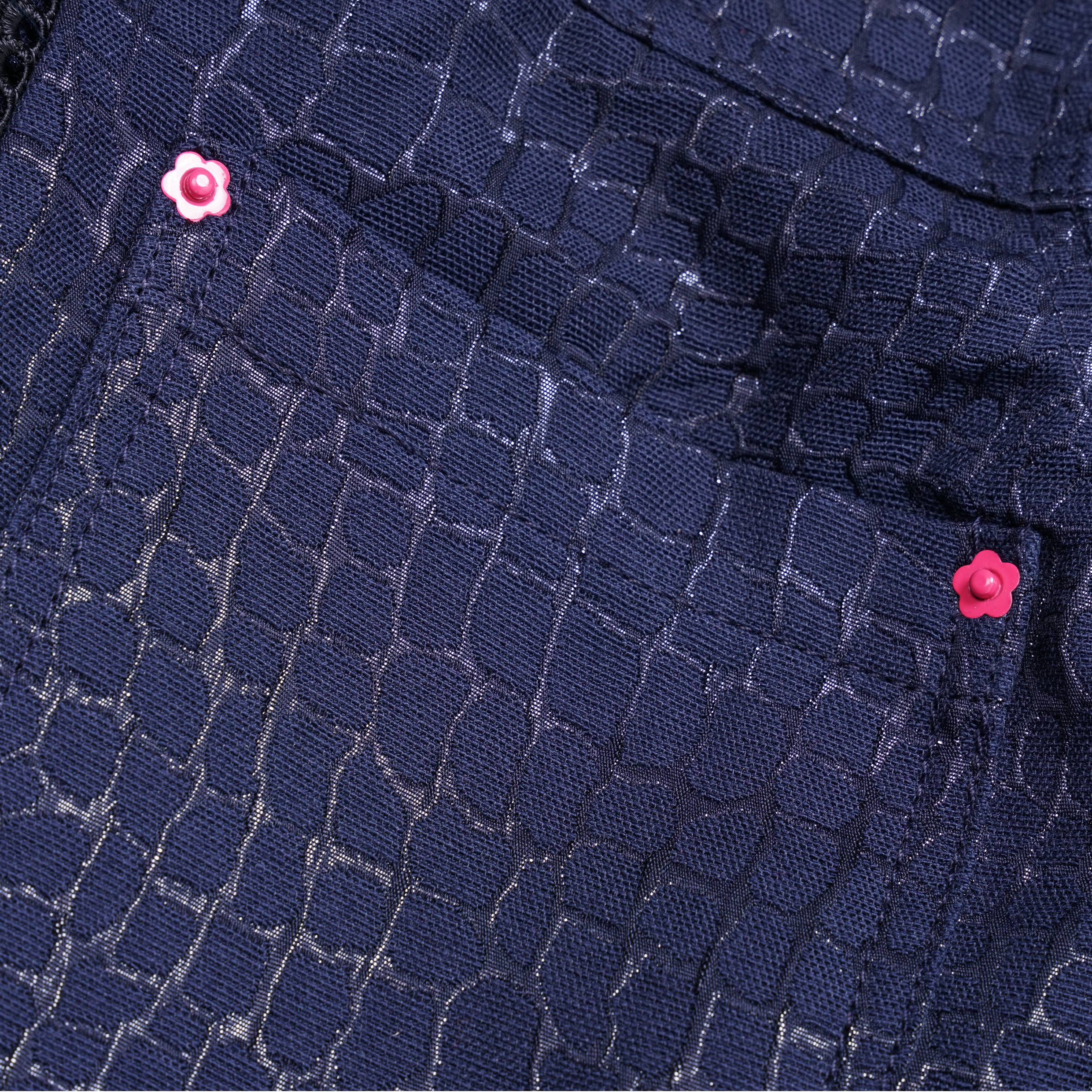 Spekta Jacket Giraffe Midnight Blue - MATA CLOTHiER