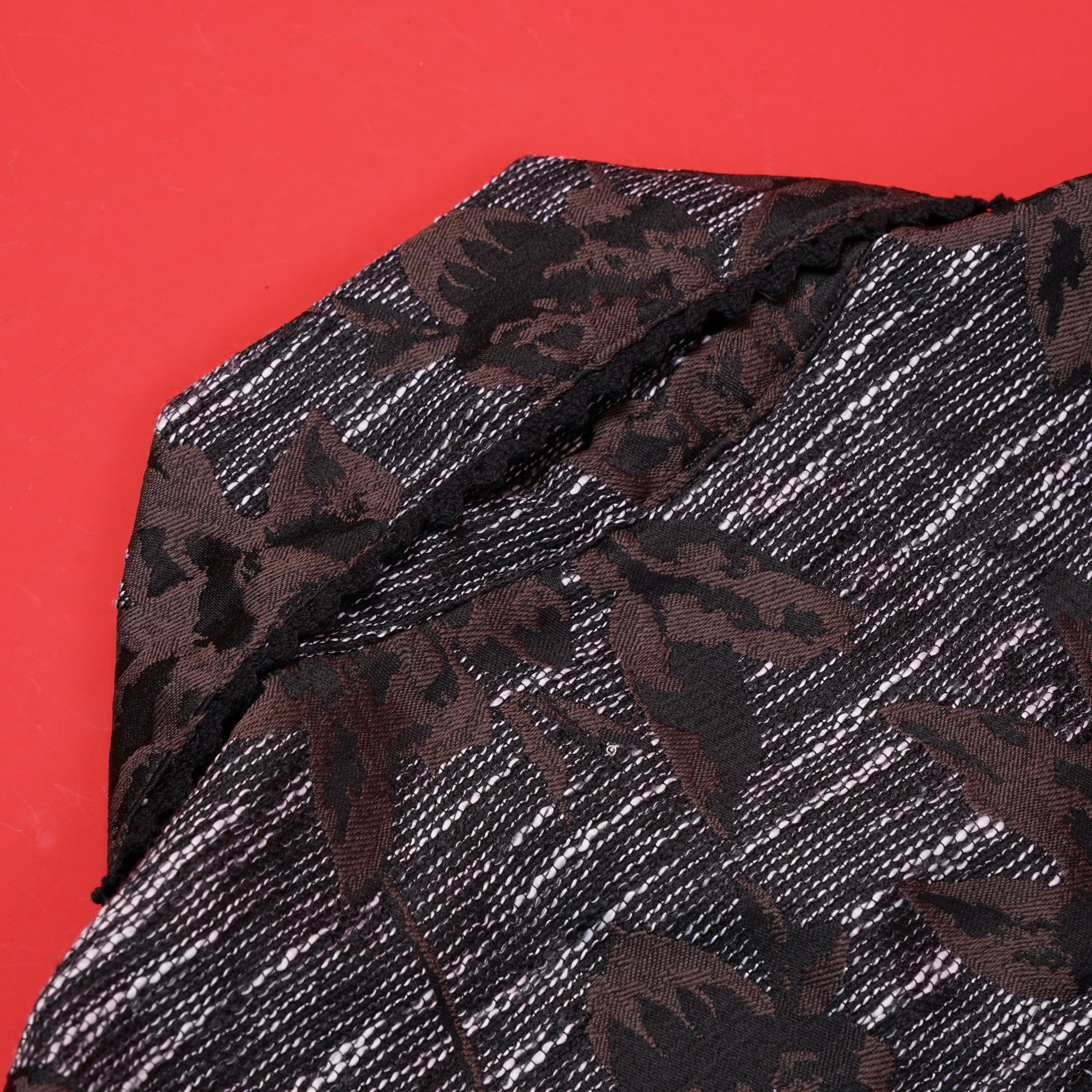 Emiria Jacket Ikat Coklat - MATA CLOTHiER