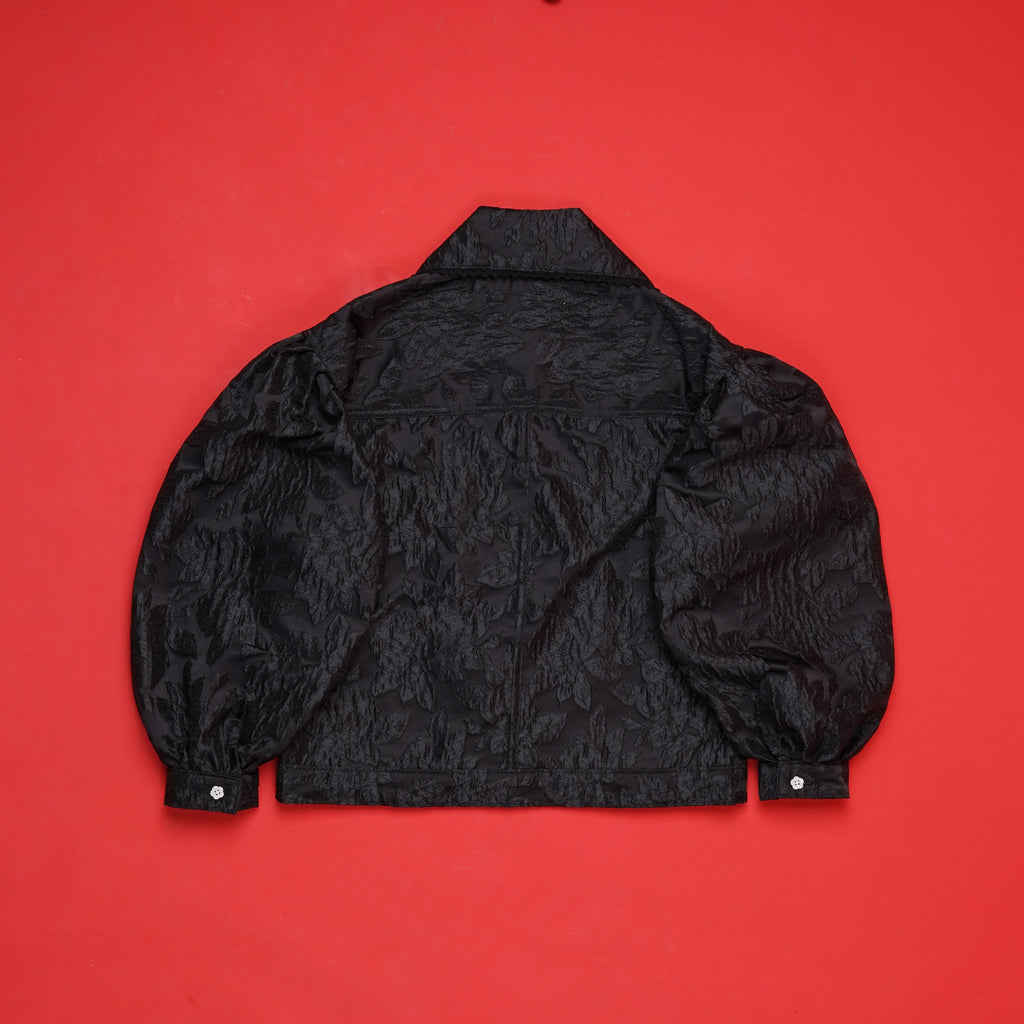 Emiria Jacket Botanica Satine - MATA CLOTHiER