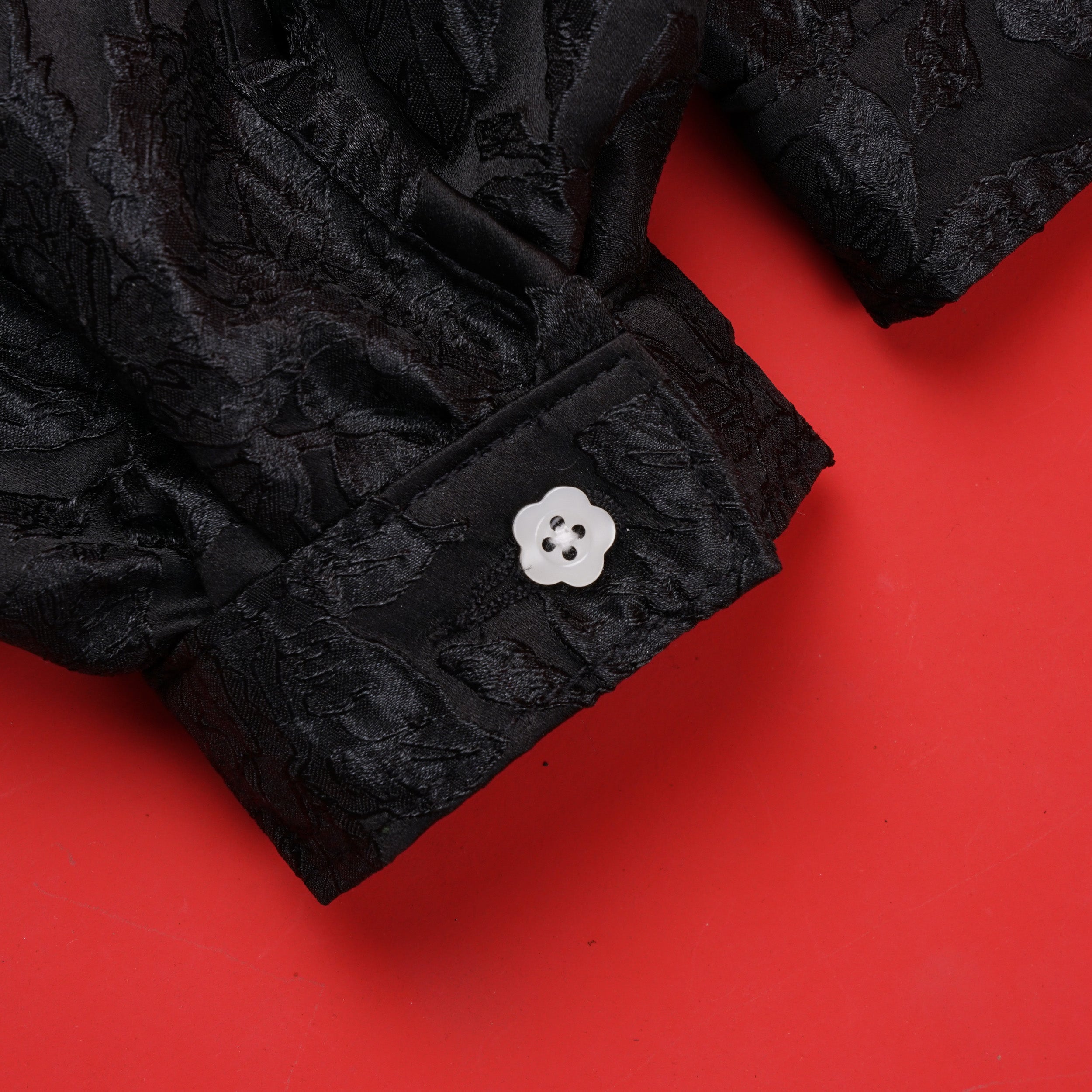 Emiria Jacket Botanica Satine - MATA CLOTHiER