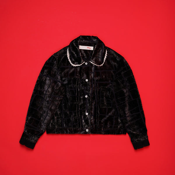 Pompe Jacket Velvet Mondarian