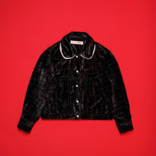 Load image into Gallery viewer, Pompe Jacket Velvet Mondarian ✺ MATA CLOTHiER

