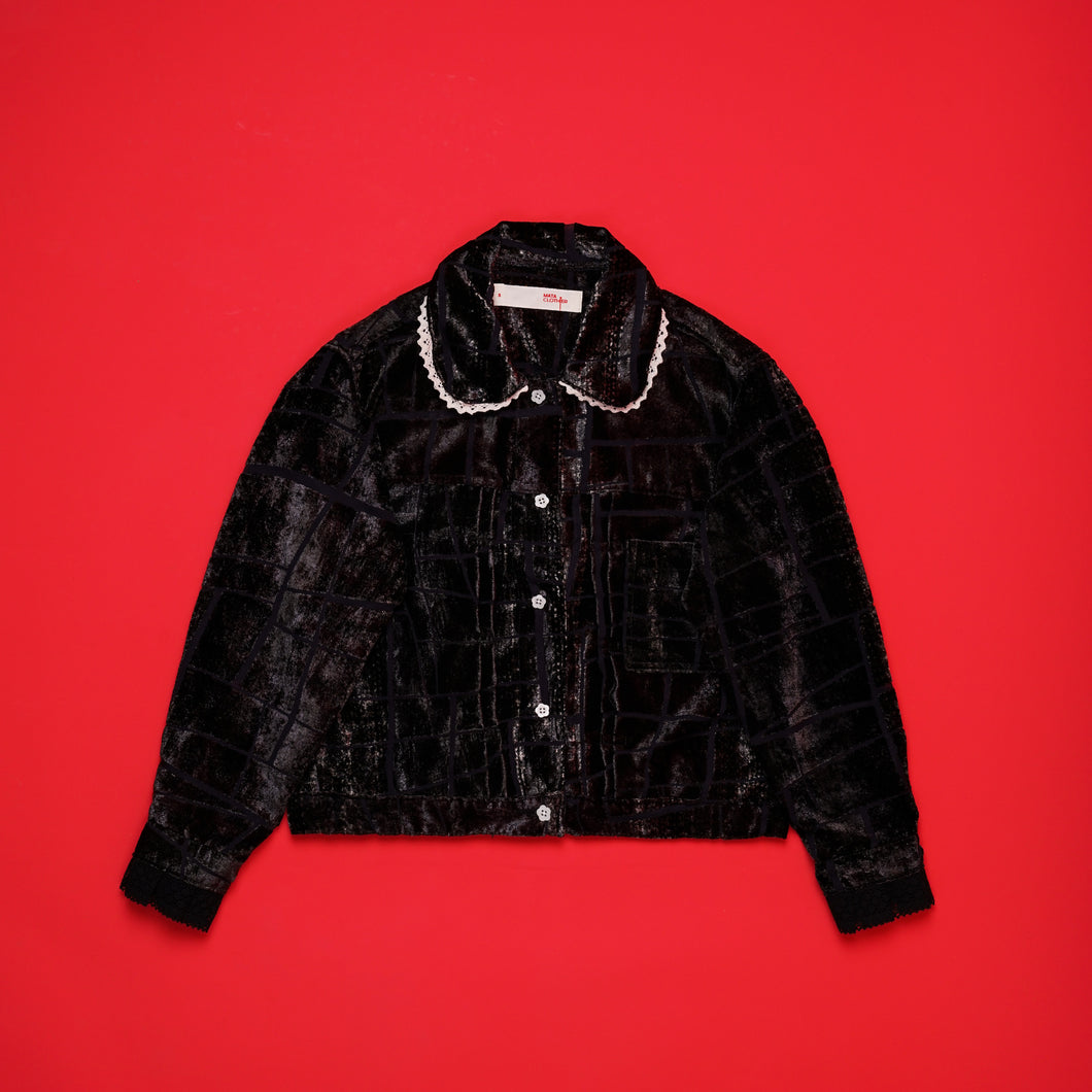 Pompe Jacket Velvet Mondarian ✺ MATA CLOTHiER