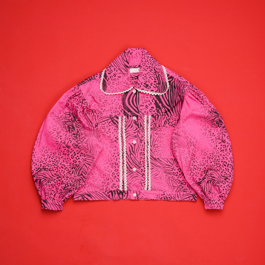 Emiria Jacket Pinkthera - MATA CLOTHiER