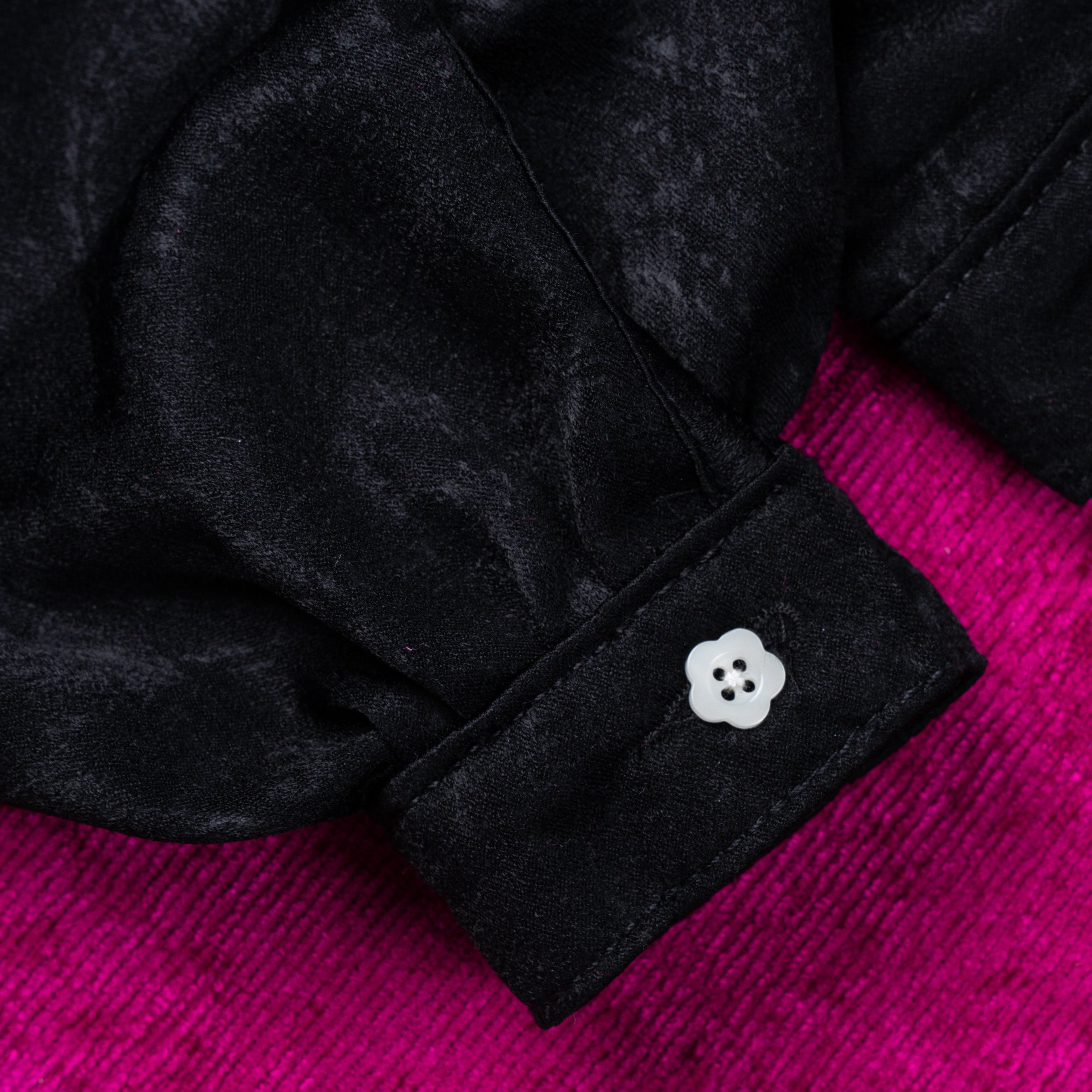 Emiria Jacket Velvet Paisley - MATA CLOTHiER