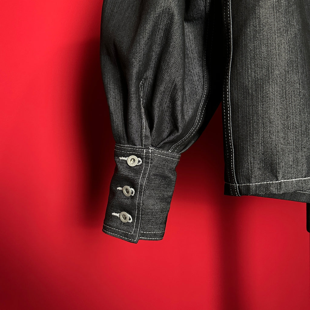 Ponita Jacket Denime - MATA CLOTHiER