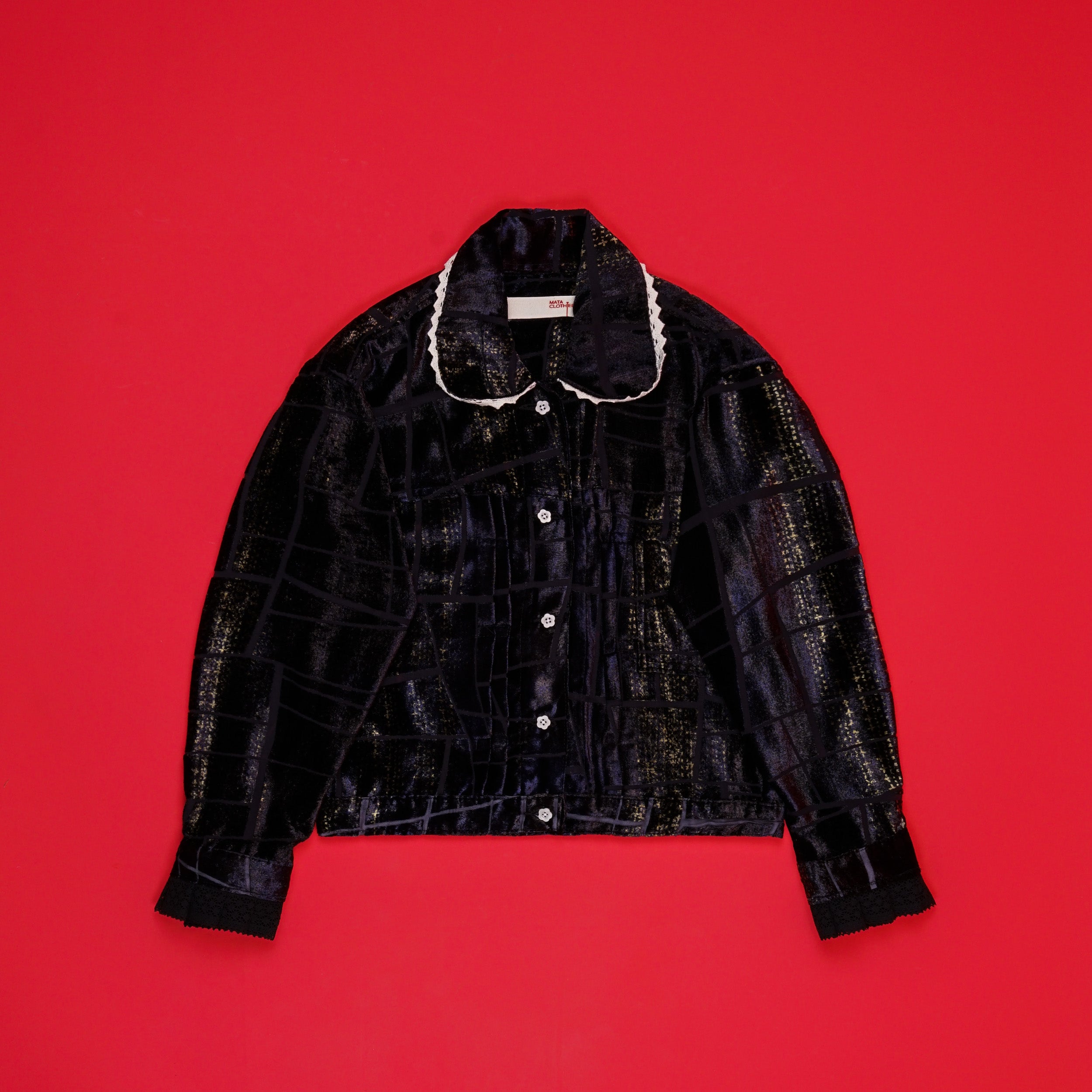 Pompe Jacket Midnight Velvet ✺ MATA CLOTHiER