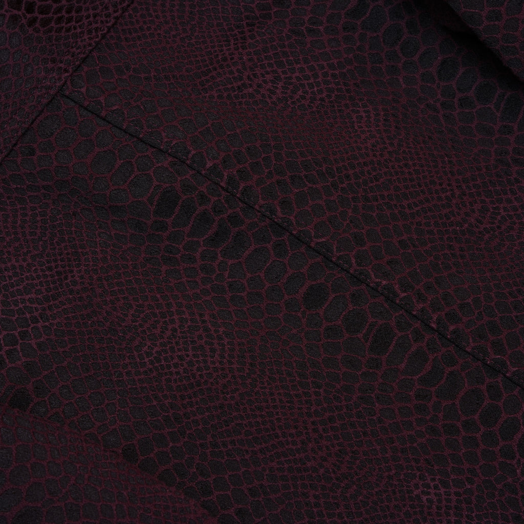 Emiria Jacket Plum Tattar  ✺ MATA CLOTHiER