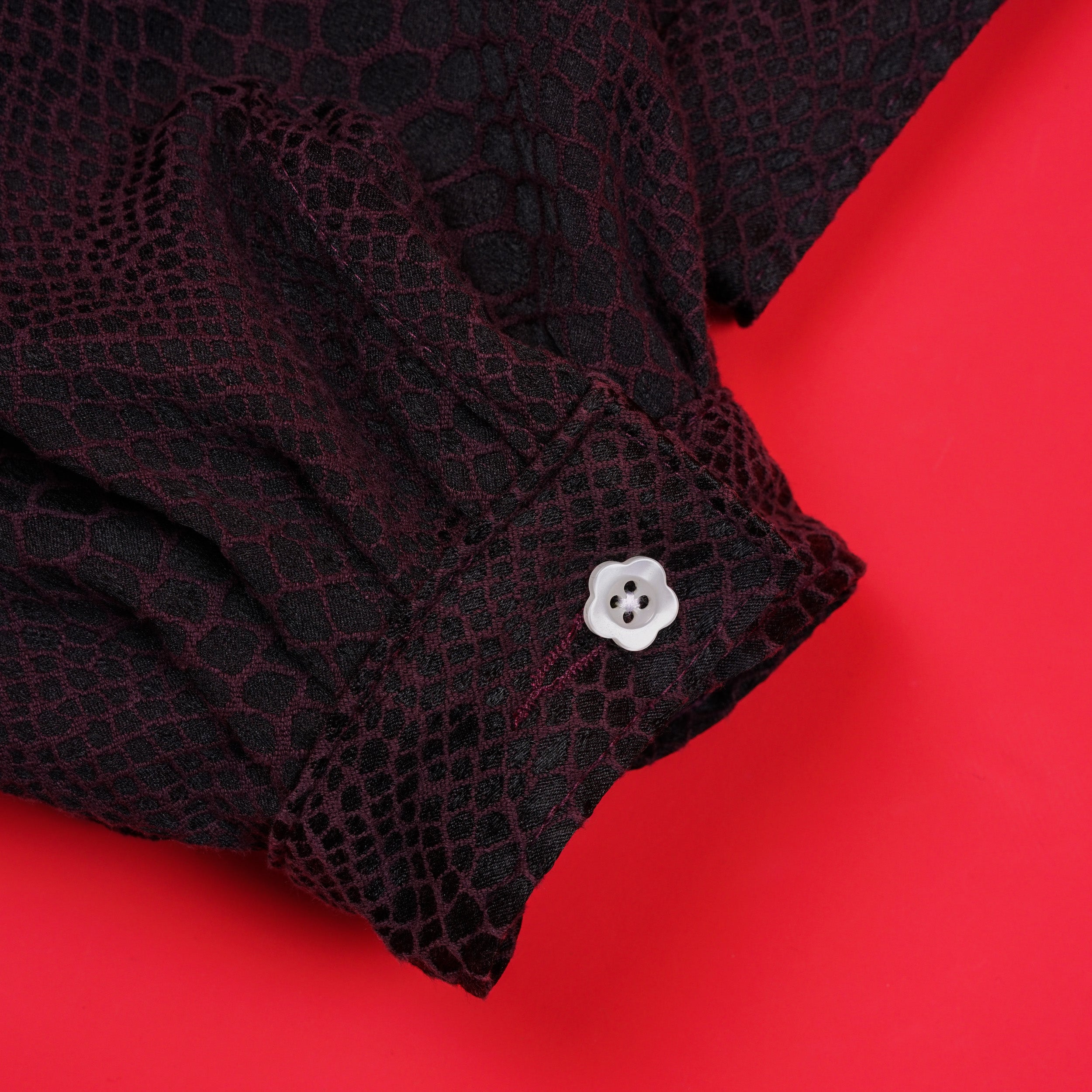 Emiria Jacket Plum Tattar  ✺ MATA CLOTHiER