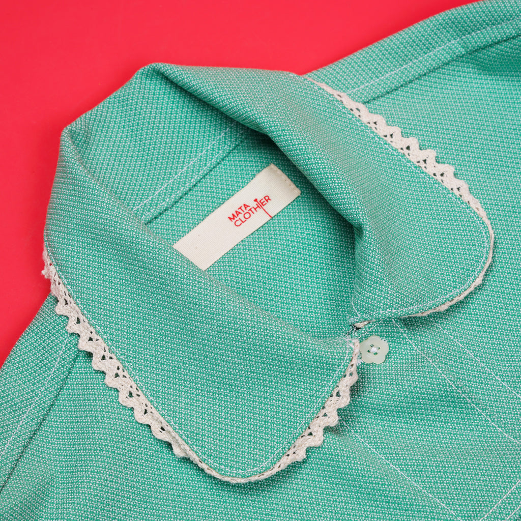 Pompe Jacket Robin Eggs ✺ MATA CLOTHiER