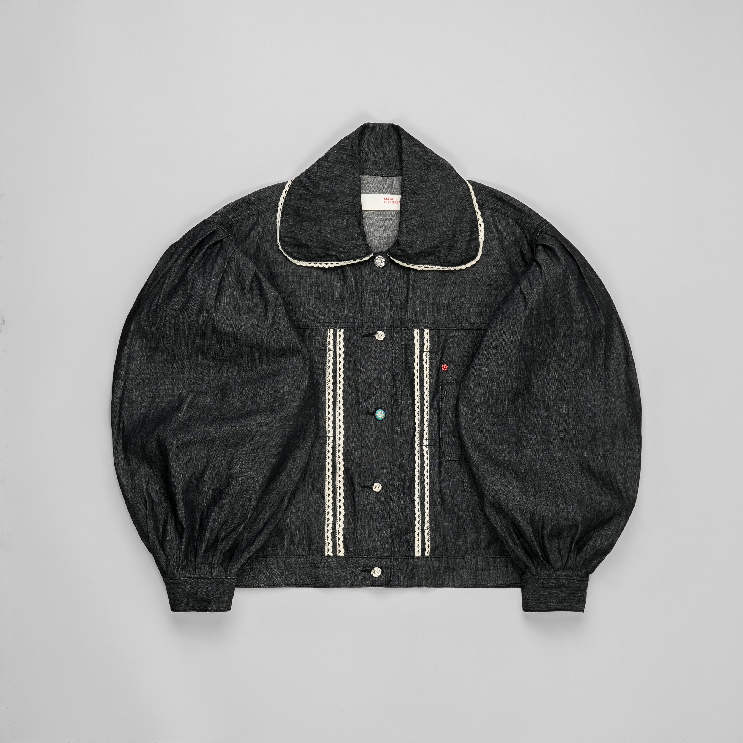 Emiria Jacket Denime Summer Noir