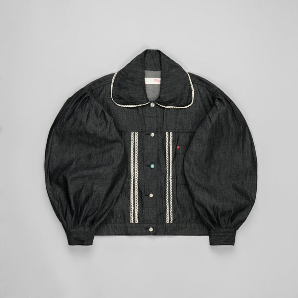 Emiria Jacket Denime Summer Noir