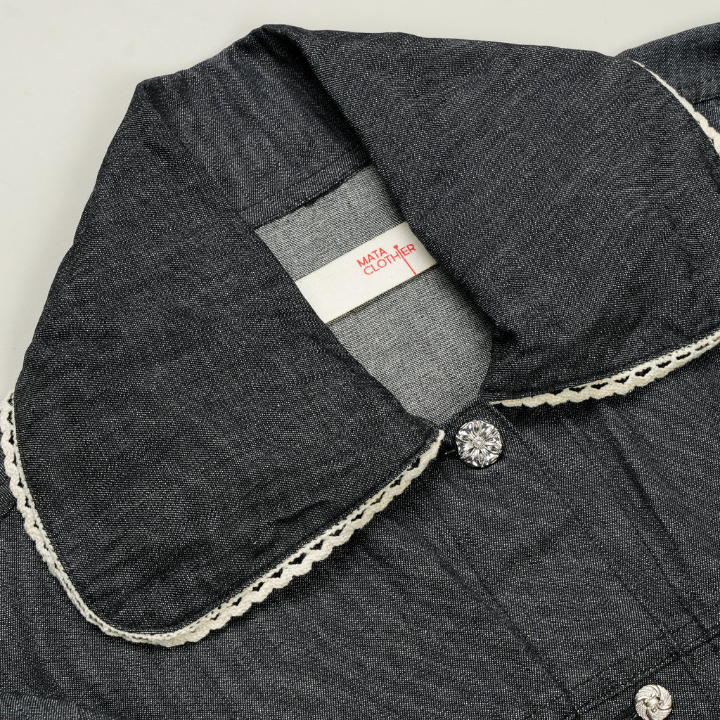 Emiria Jacket Denime Summer Noir