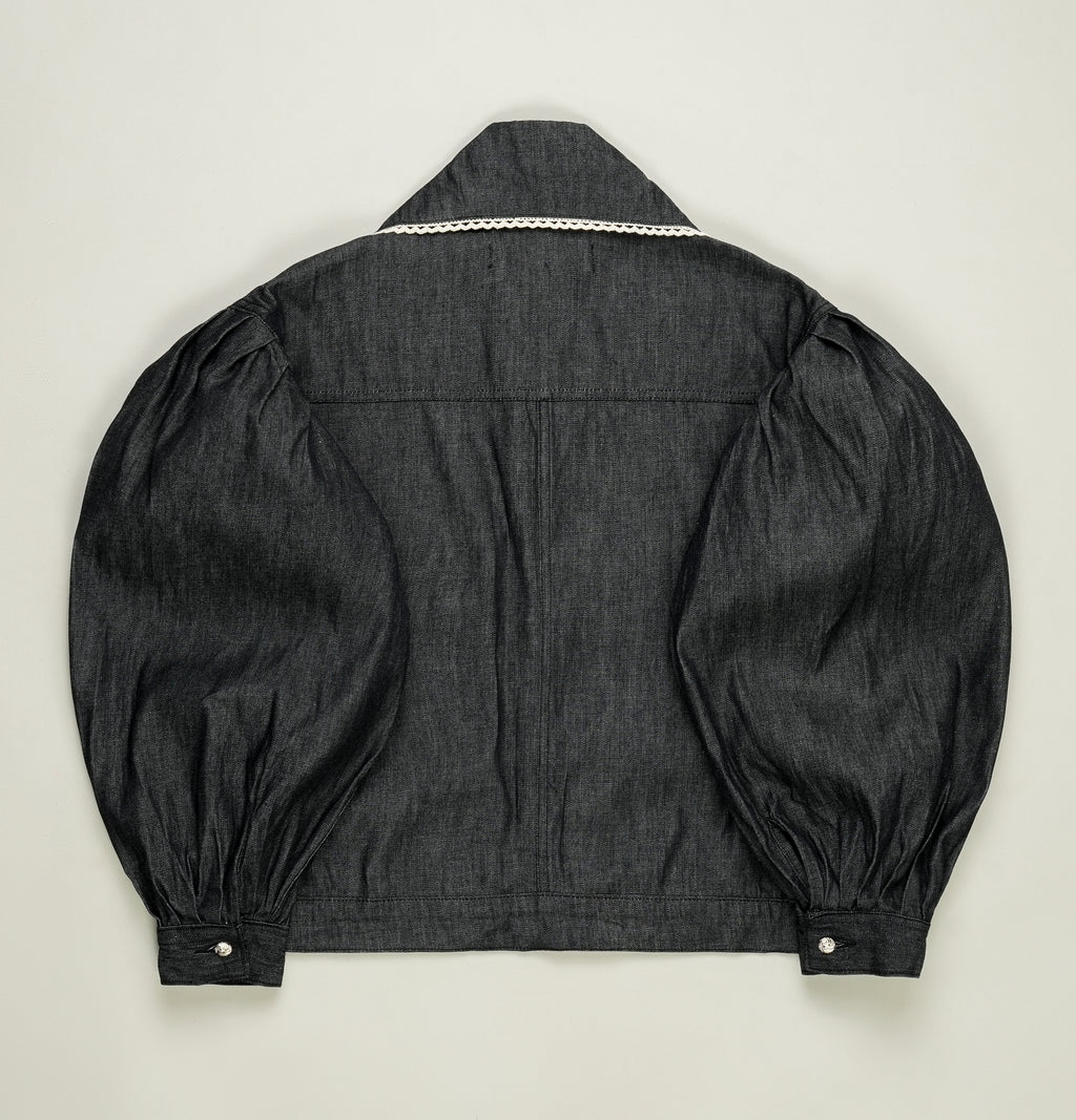 Emiria Jacket Denime Summer Noir