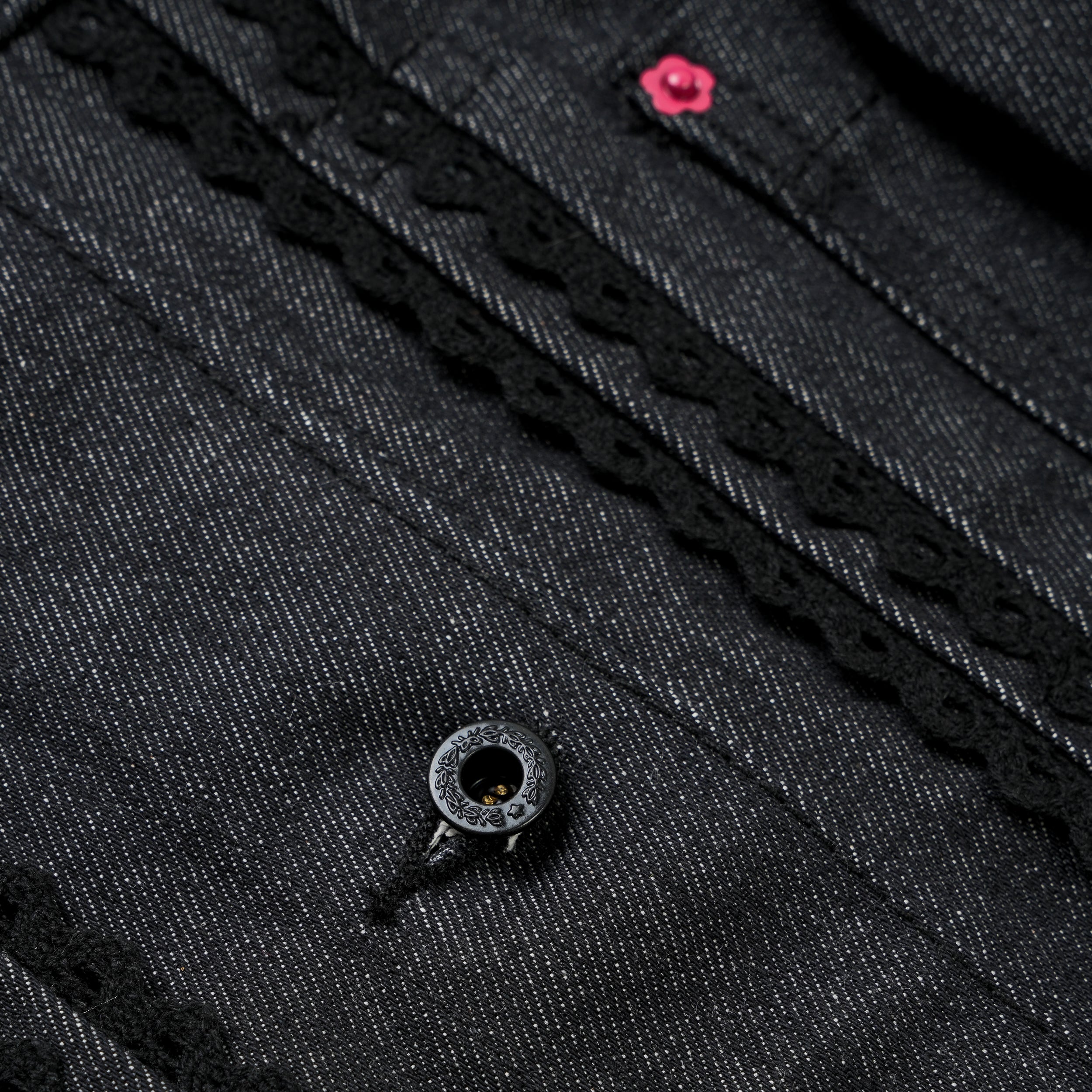 Emiria Jacket Denime Noir ✺ MATA CLOTHiER