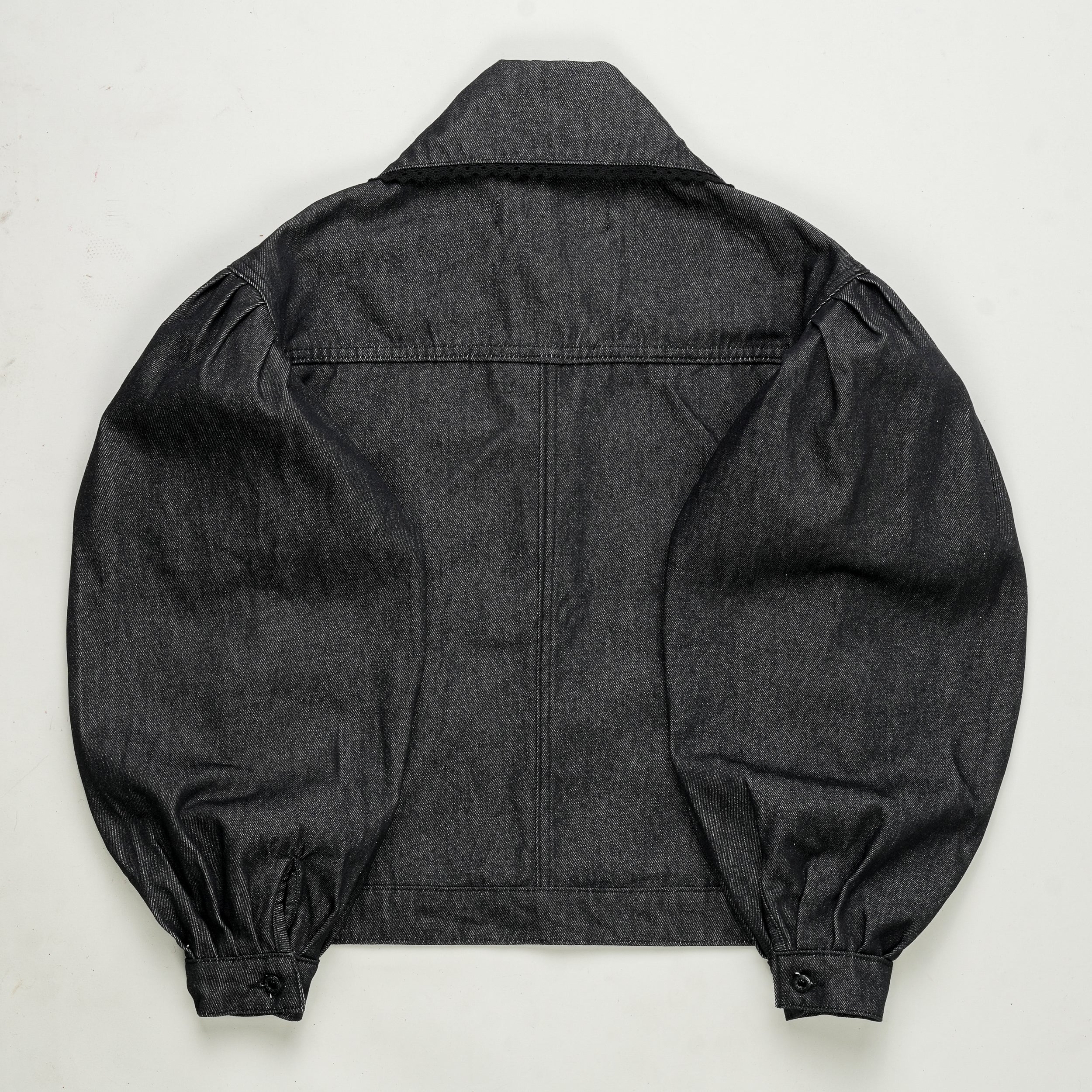 Emiria Jacket Denime Noir ✺ MATA CLOTHiER