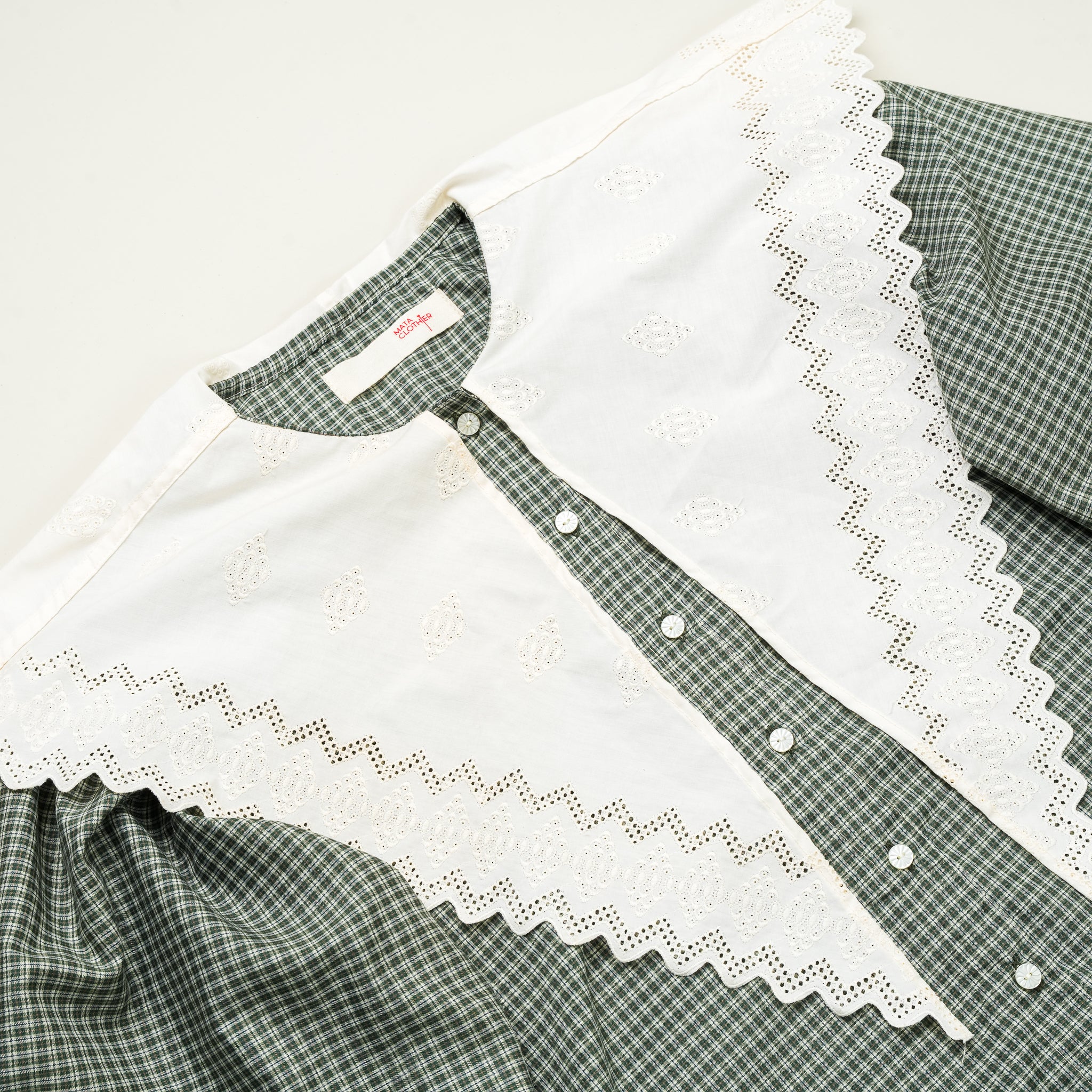Sang Dewi Blouse Pll-Au Forest Maxi ✺ MATA CLOTHIER