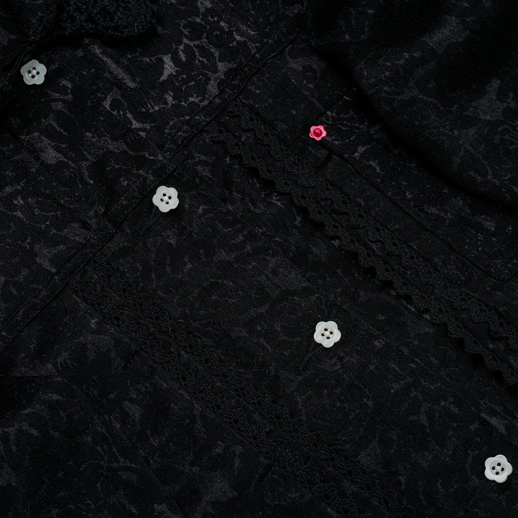 Emiria Jacket Black Petal  ✺ MATA CLOTHiER