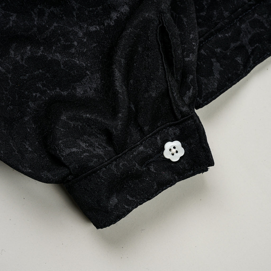 Emiria Jacket Black Petal  ✺ MATA CLOTHiER