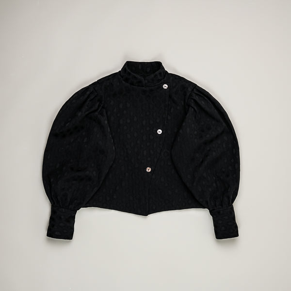 Soca Jacket Leopard Noir