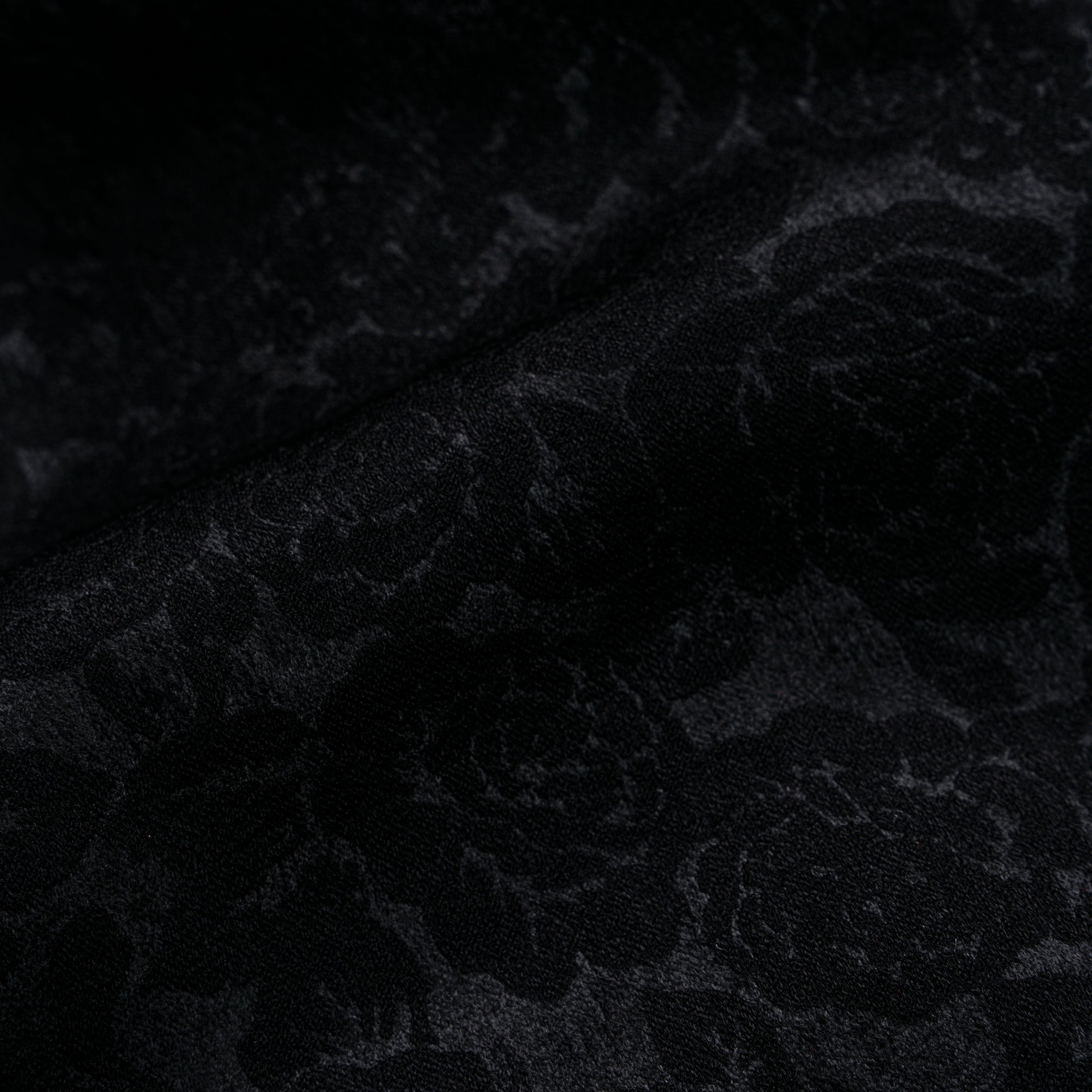 Emiria Jacket Black Petal [Big Flap Collar]  ✺ MATA CLOTHiER