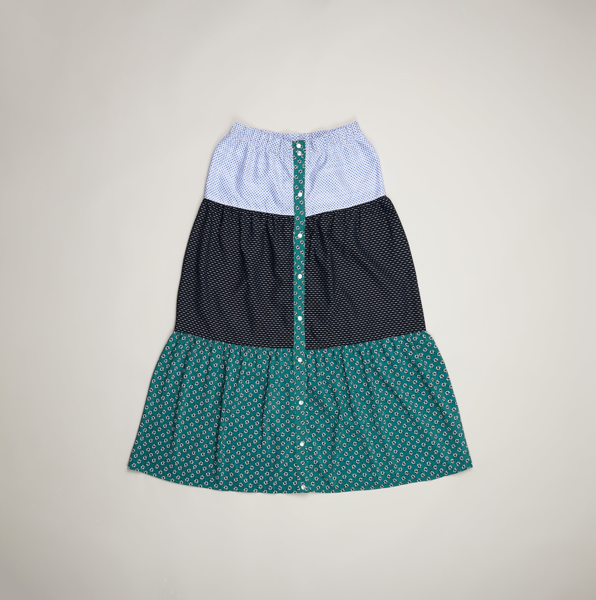 Gipsi Tiered Maxi Skirt ✺ MATA CLOTHiER