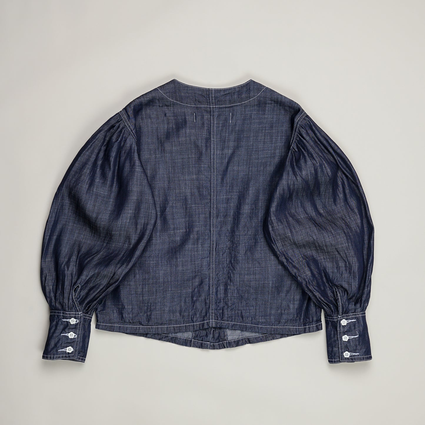 Ponita Jacket Indigo Chamber - MATA CLOTHiER