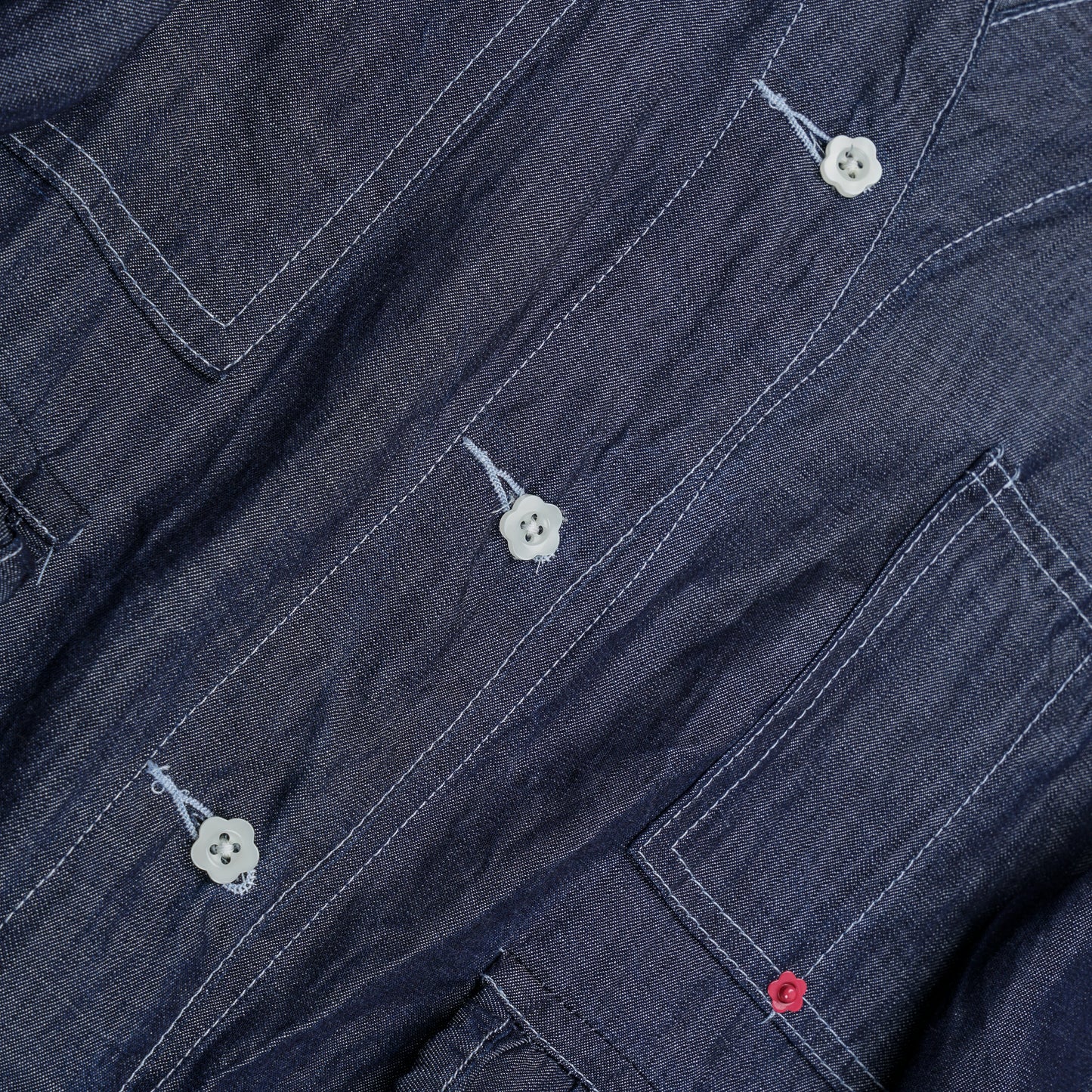 Ponita Jacket Indigo Chamber - MATA CLOTHiER