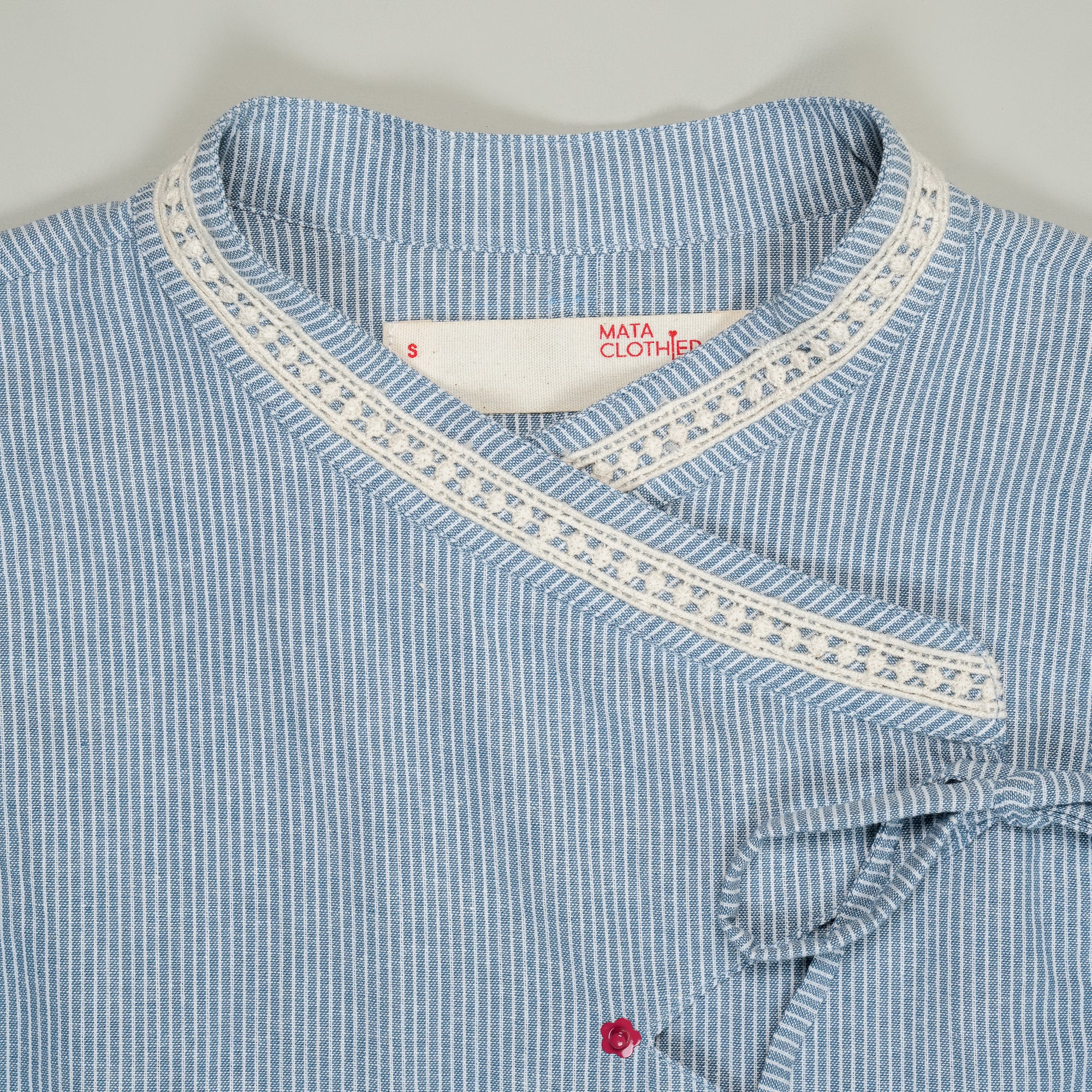 Tantra Blouse Saeblu Stripes ✺ MATA RAYA