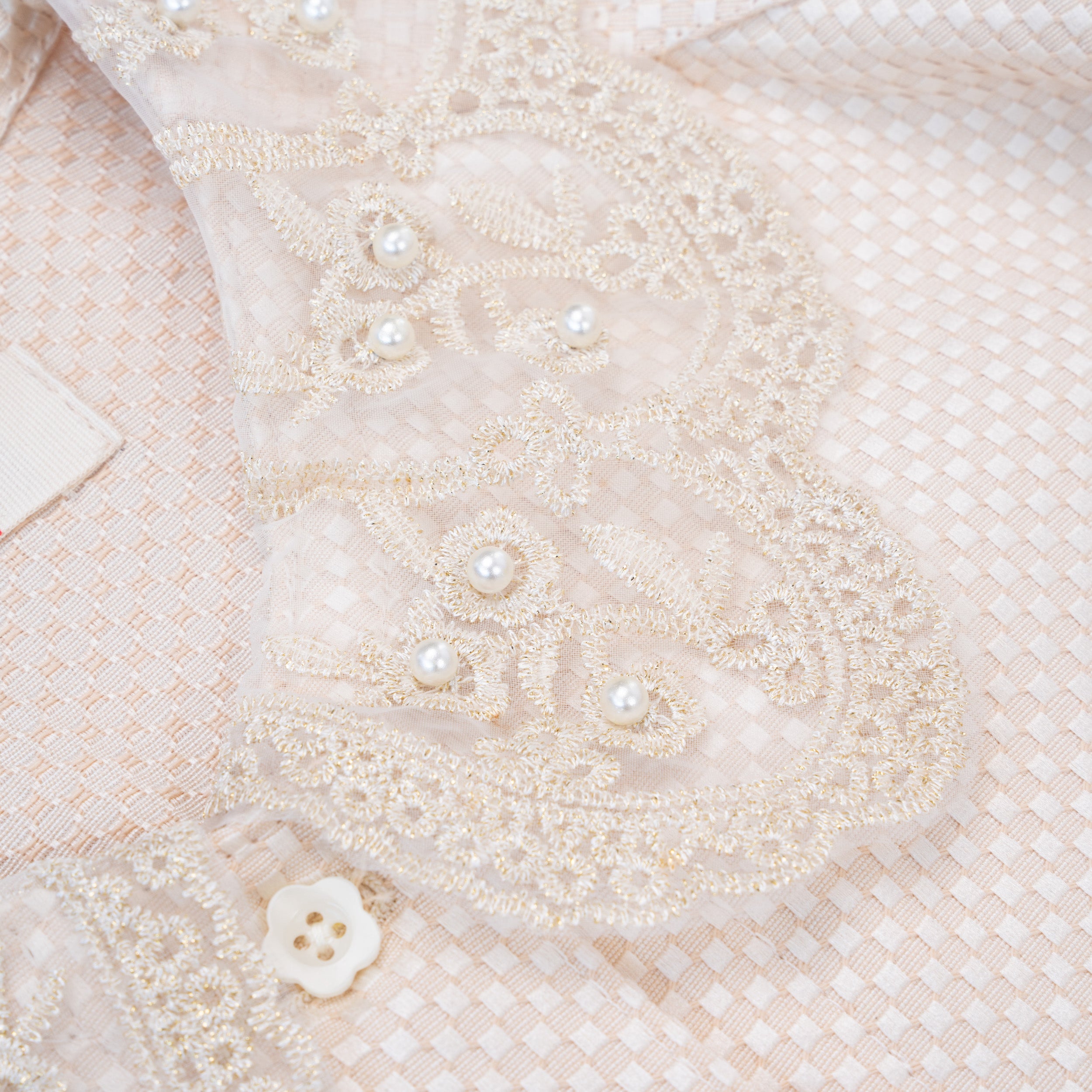 Pompe Jacket Honey Champagne  - MATA CLOTHiER